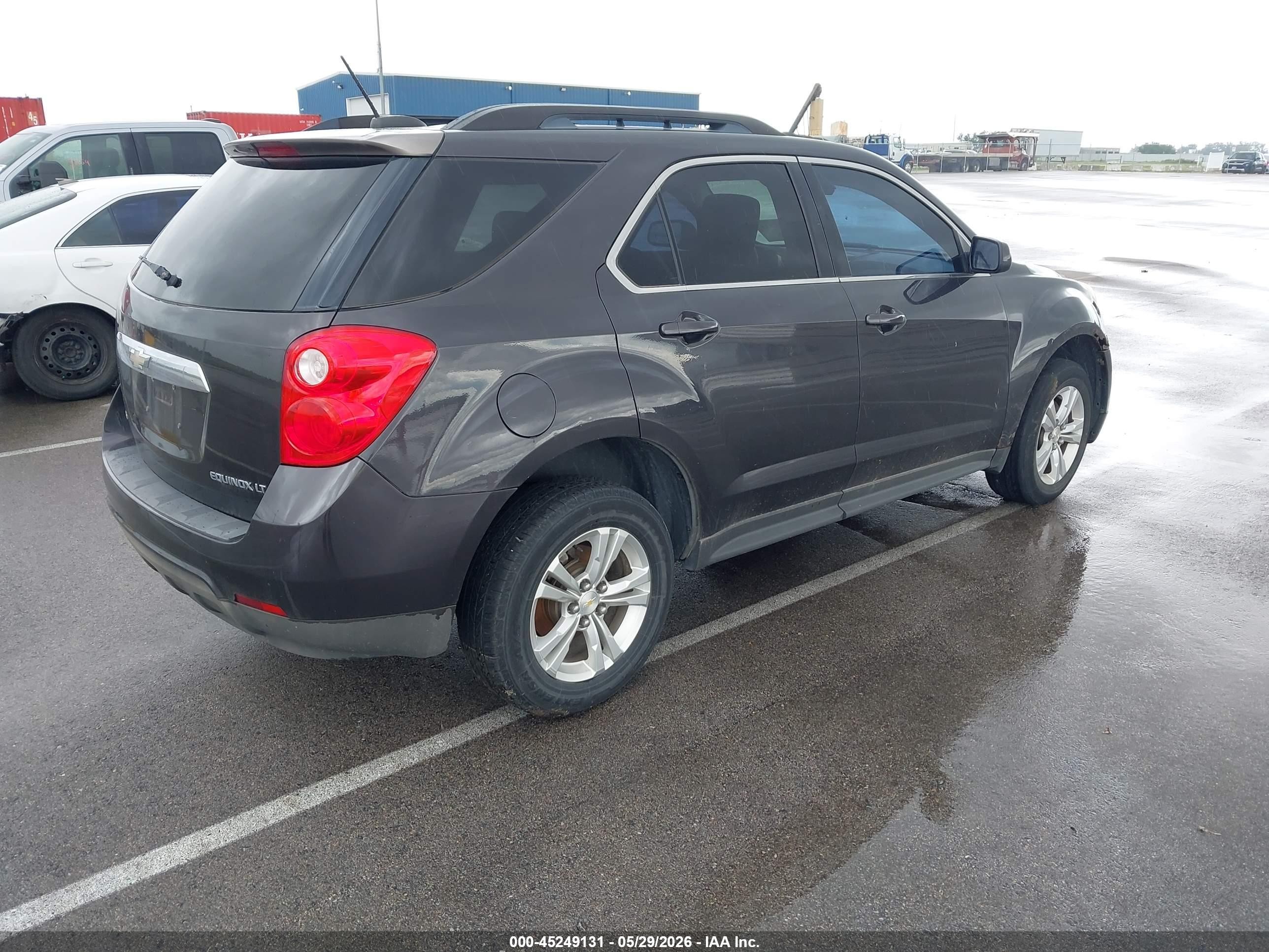 2015 Chevrolet Equinox Lt Gray vin: 2GNFLFEK0F6261277