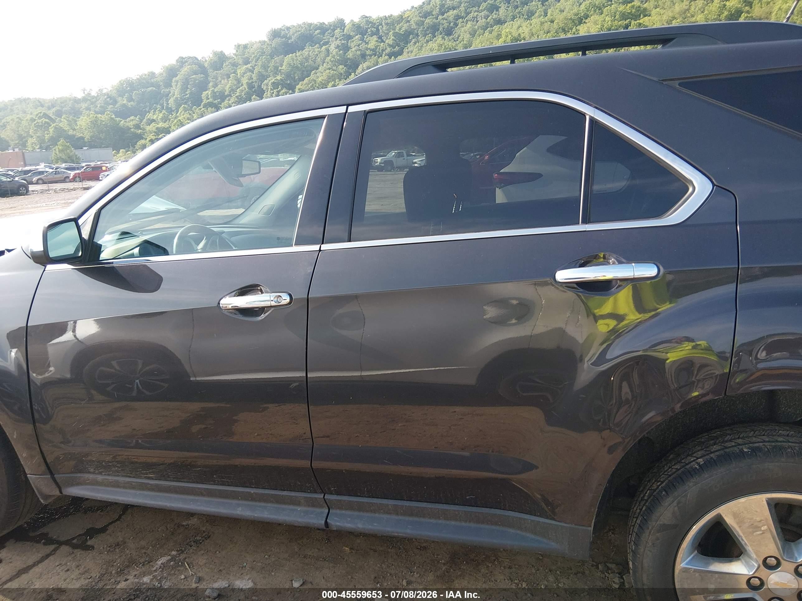 2015 Chevrolet Equinox Lt Gray vin: 2GNFLFEK0F6329741