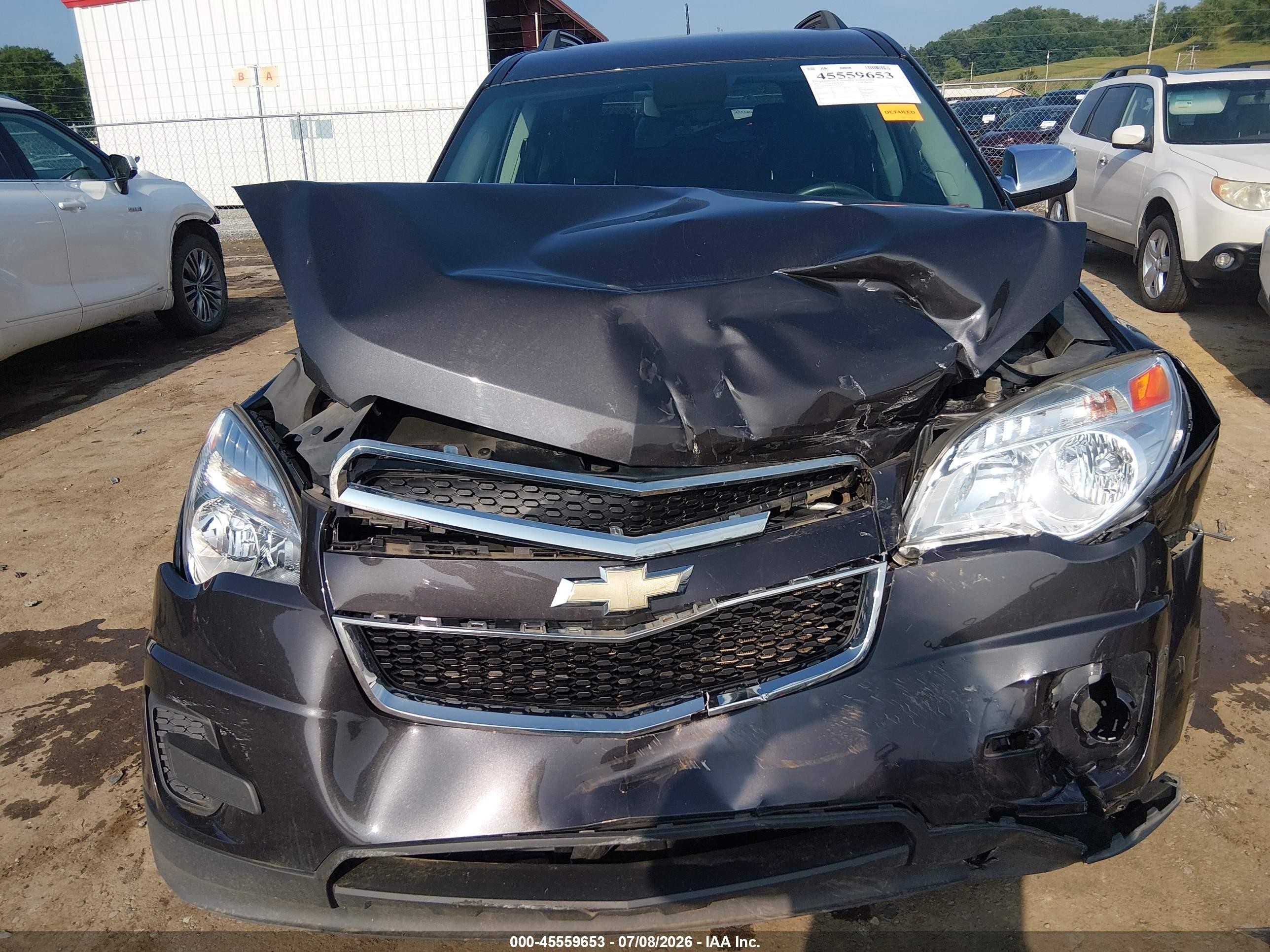 2015 Chevrolet Equinox Lt Gray vin: 2GNFLFEK0F6329741