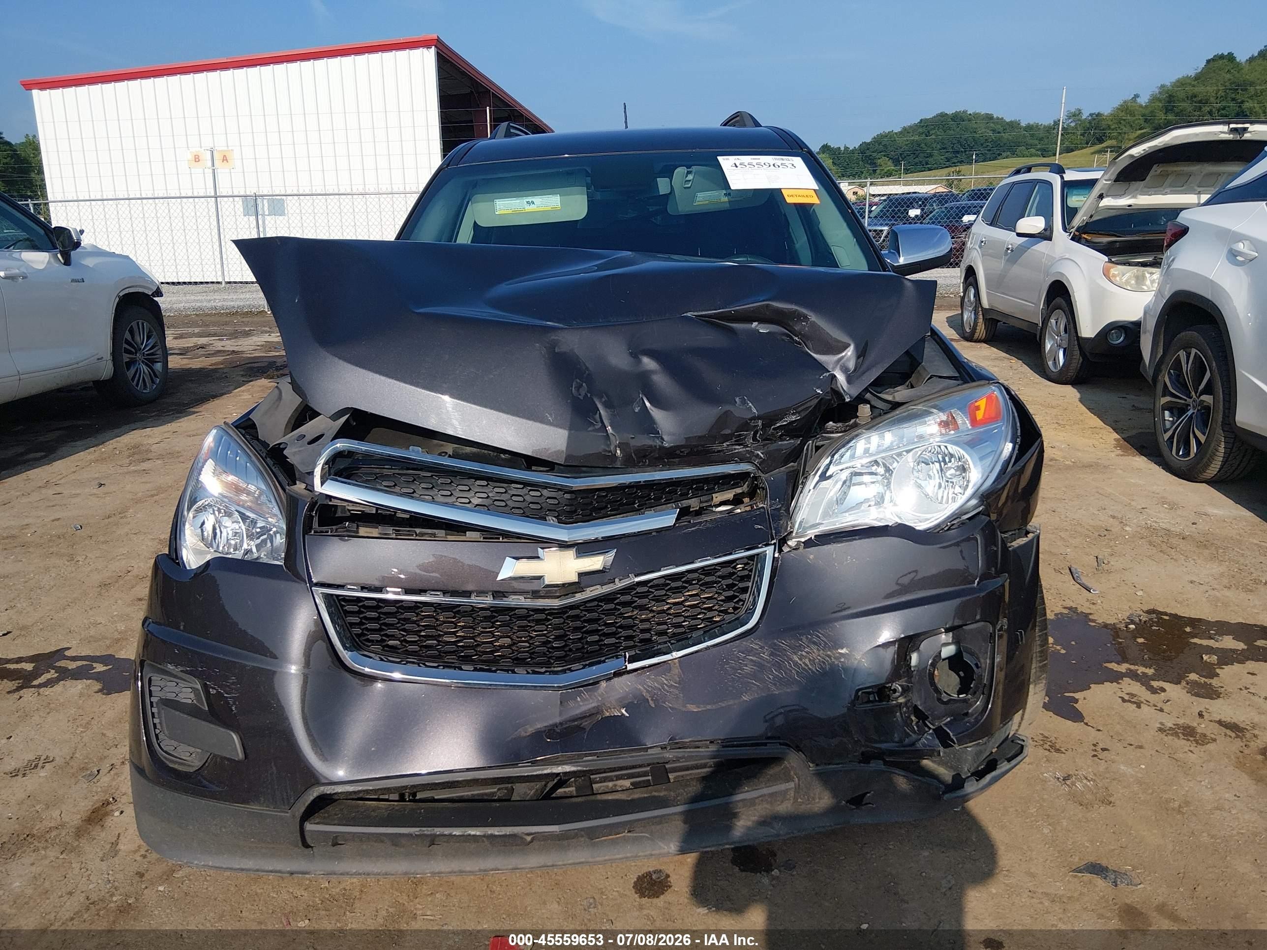 2015 Chevrolet Equinox Lt Gray vin: 2GNFLFEK0F6329741
