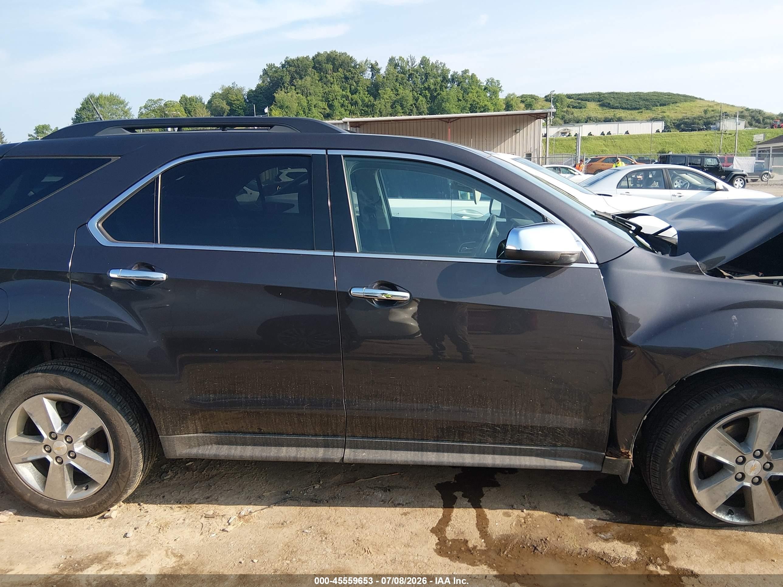 2015 Chevrolet Equinox Lt Gray vin: 2GNFLFEK0F6329741