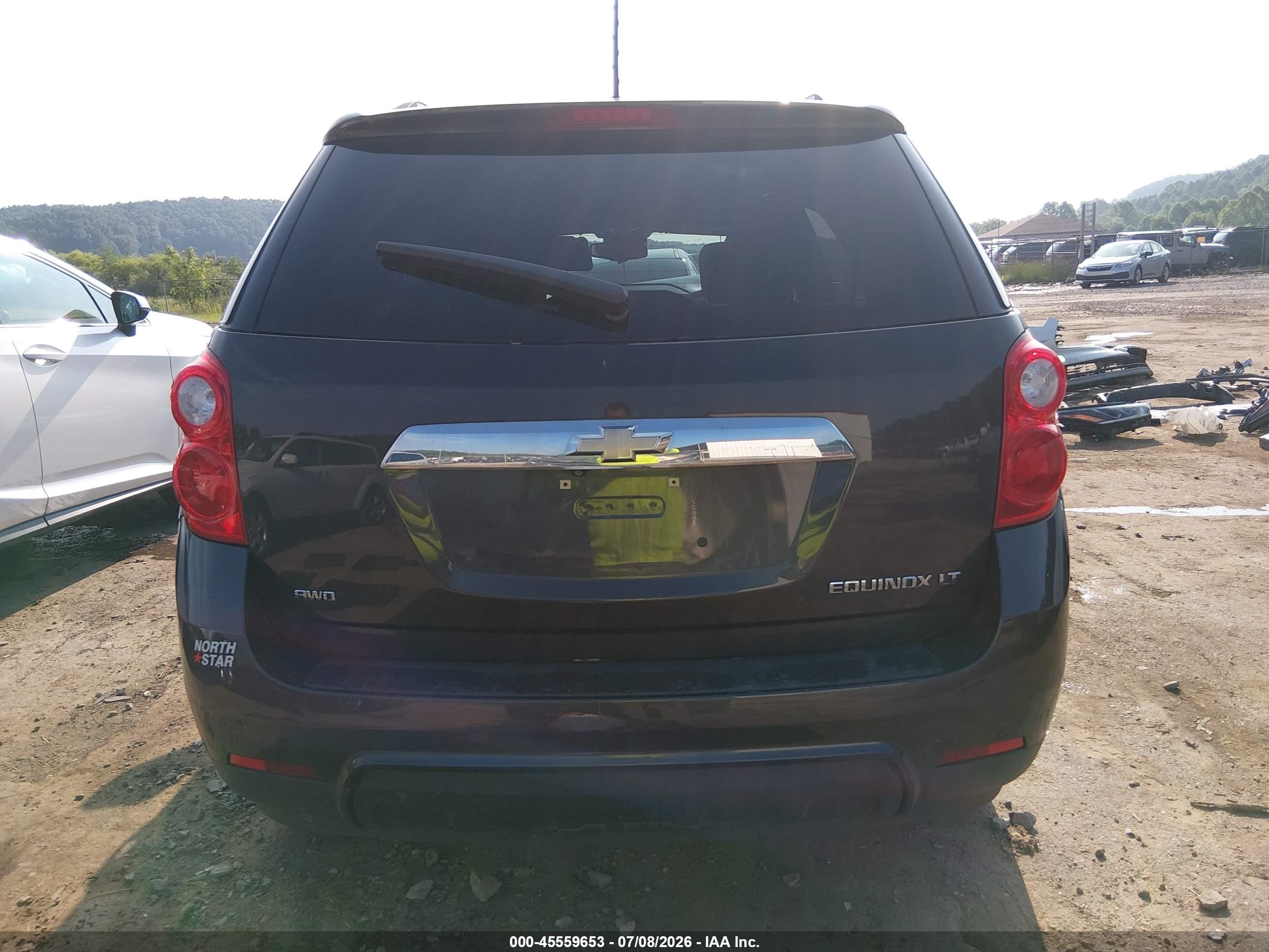 2015 Chevrolet Equinox Lt Gray vin: 2GNFLFEK0F6329741