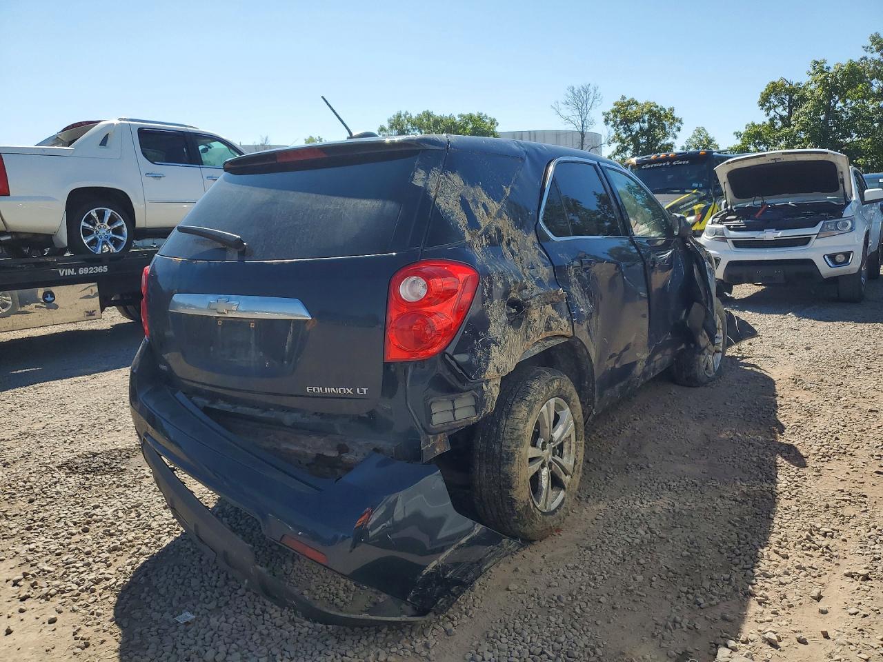 2015 Chevrolet Equinox Lt Blue vin: 2GNFLFEK0F6360441