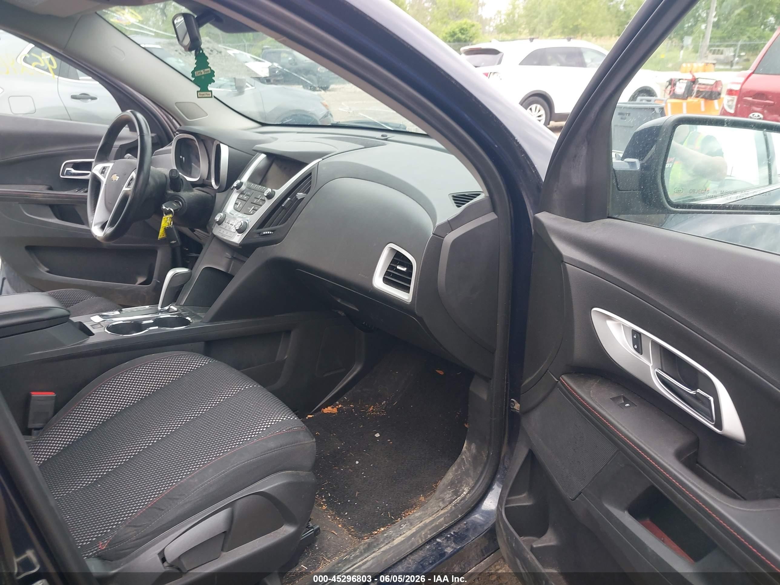 2015 Chevrolet Equinox 1lt Dark Blue vin: 2GNFLFEK0F6420122