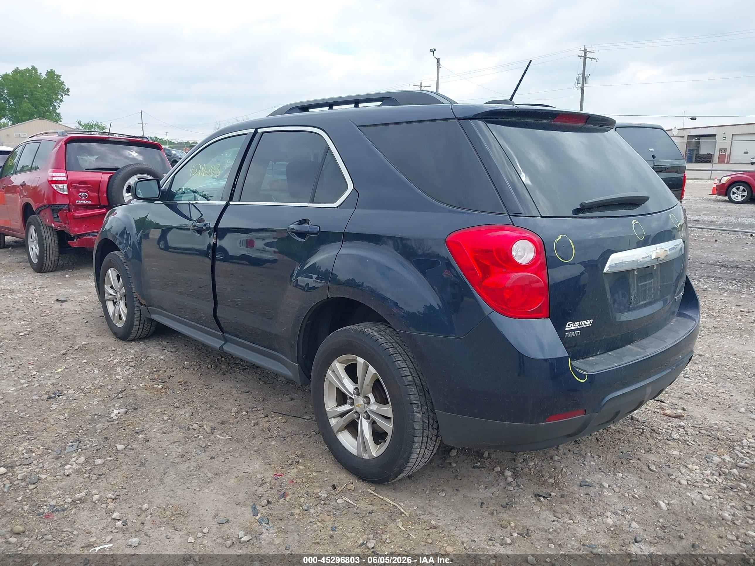 2015 Chevrolet Equinox 1lt Dark Blue vin: 2GNFLFEK0F6420122