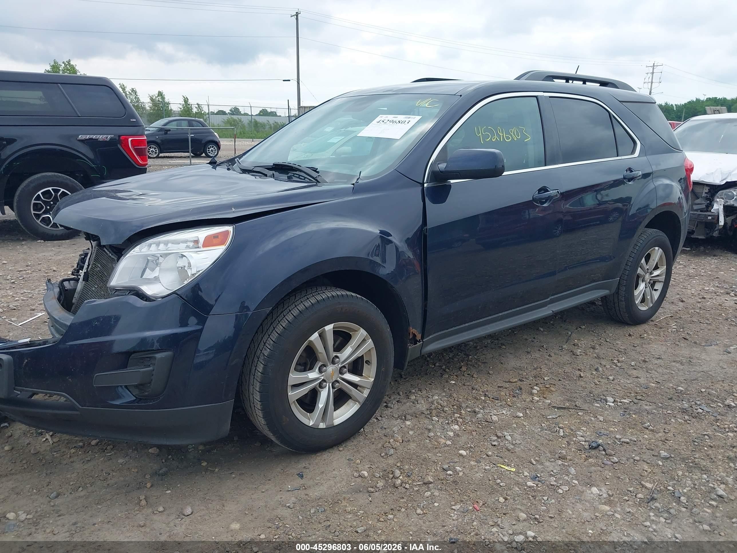 2015 Chevrolet Equinox 1lt Dark Blue vin: 2GNFLFEK0F6420122
