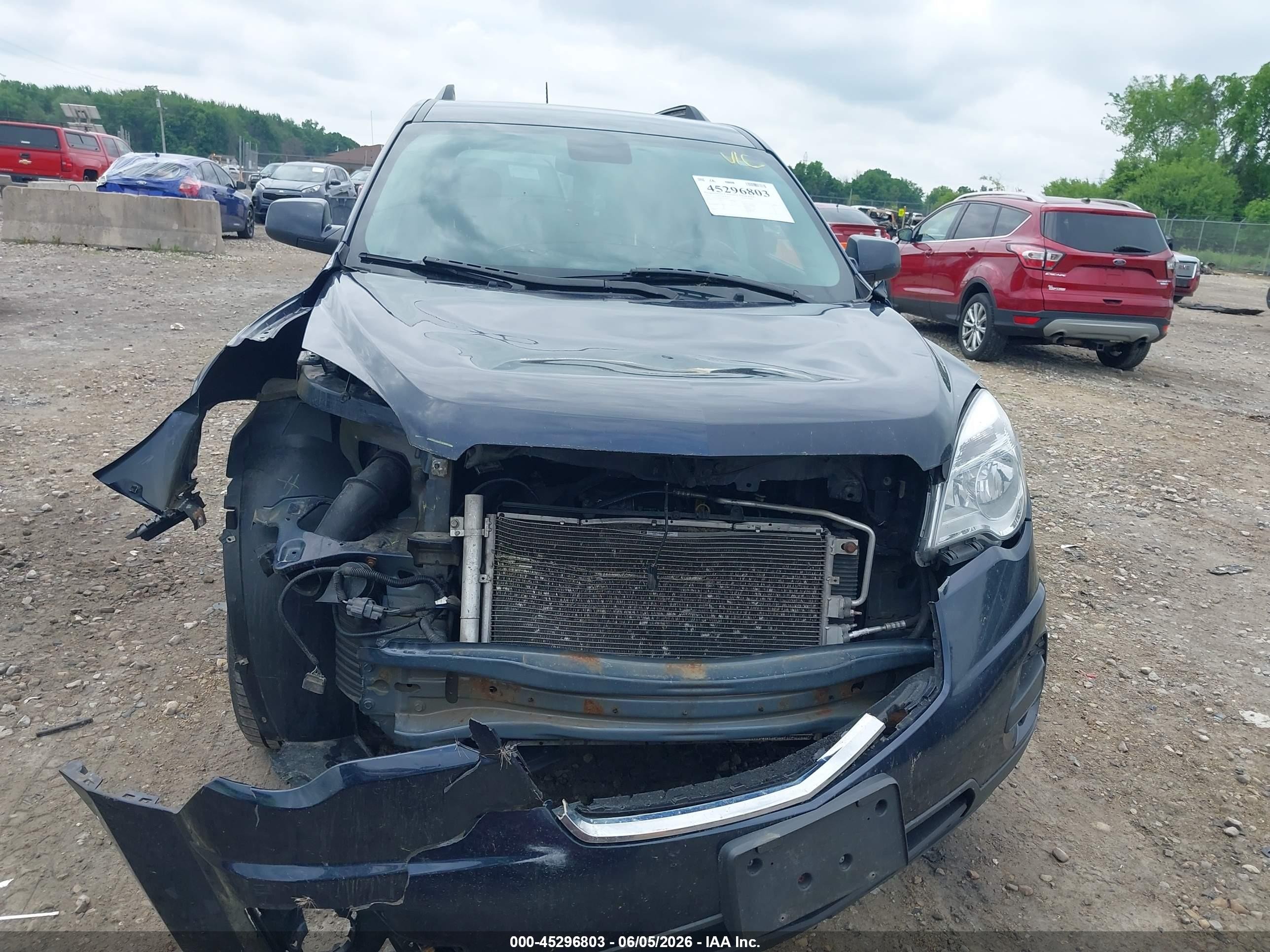 2015 Chevrolet Equinox 1lt Dark Blue vin: 2GNFLFEK0F6420122