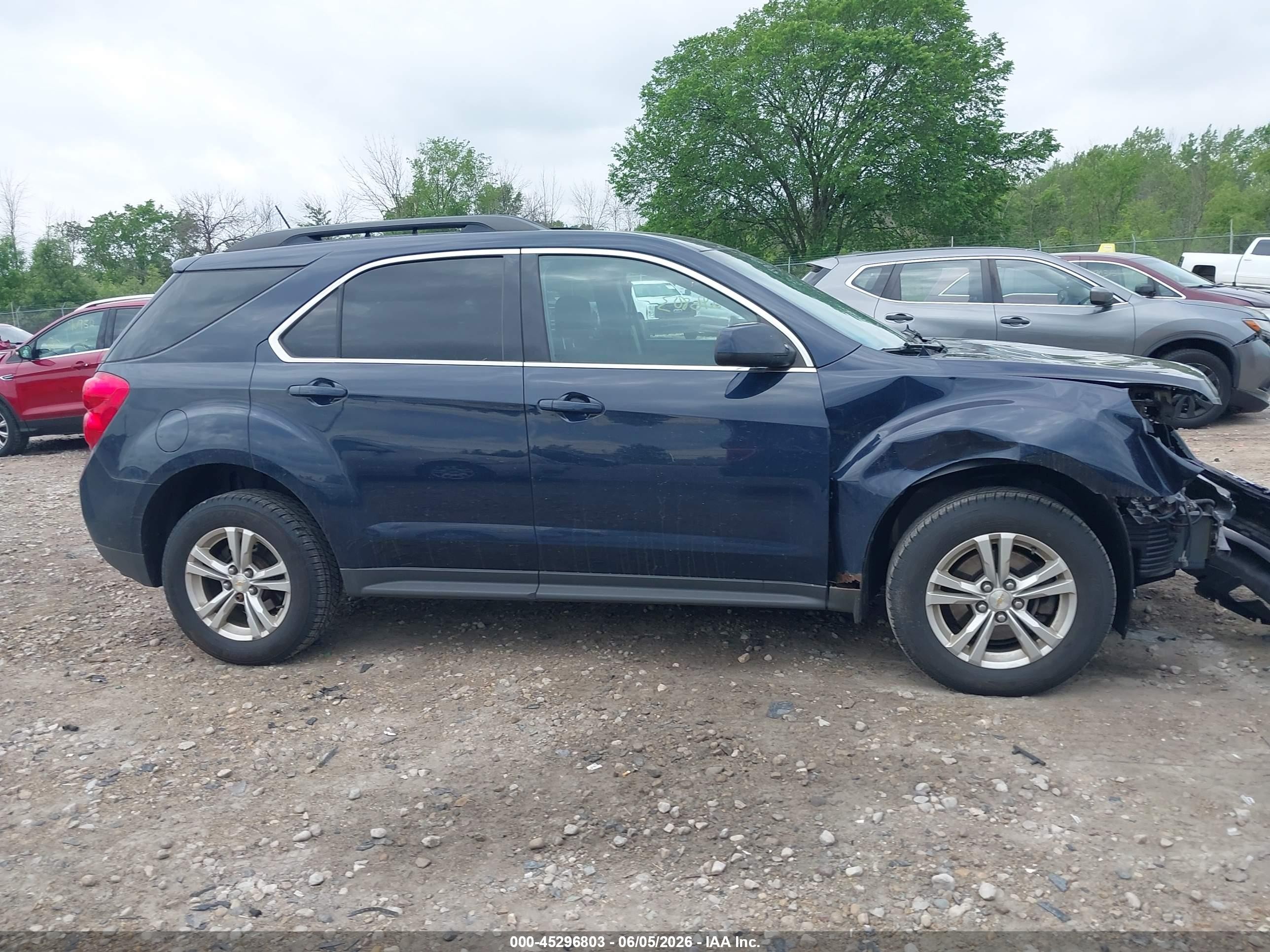 2015 Chevrolet Equinox 1lt Dark Blue vin: 2GNFLFEK0F6420122