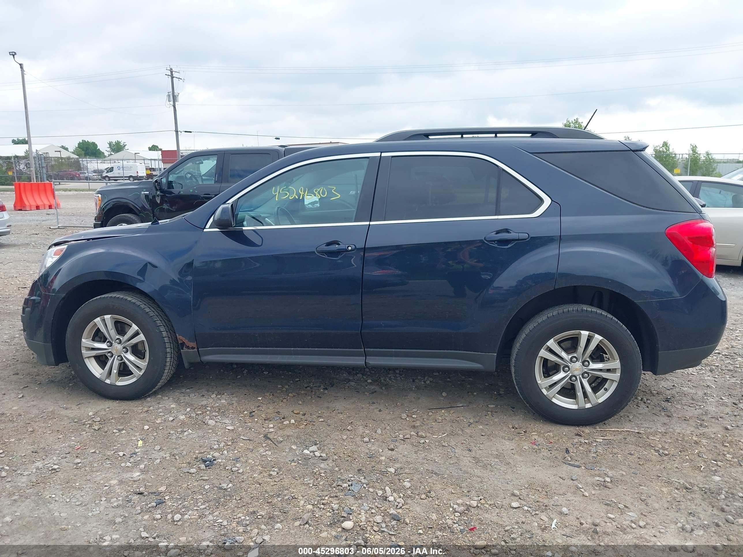 2015 Chevrolet Equinox 1lt Dark Blue vin: 2GNFLFEK0F6420122