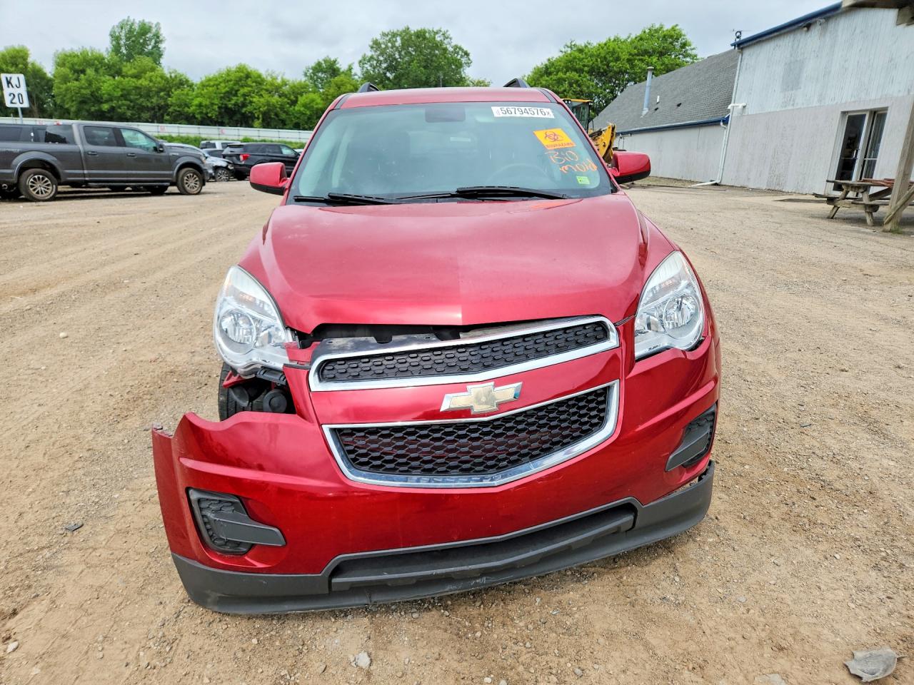 2015 Chevrolet Equinox Lt Red vin: 2GNFLFEK0F6421528