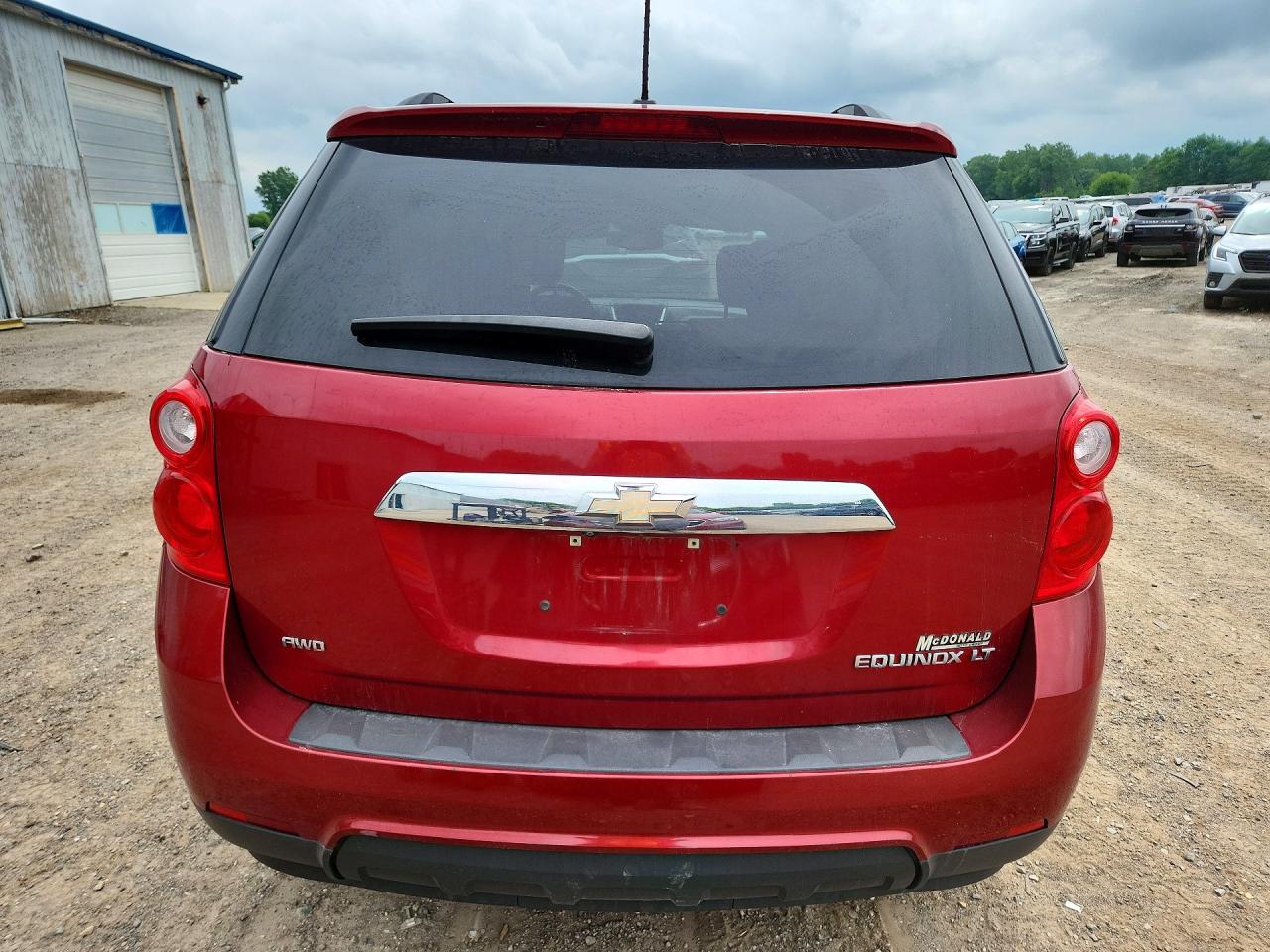 2015 Chevrolet Equinox Lt Red vin: 2GNFLFEK0F6421528