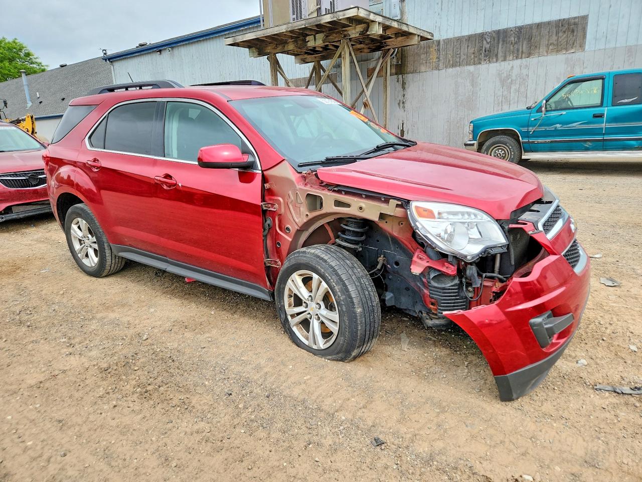 2015 Chevrolet Equinox Lt Red vin: 2GNFLFEK0F6421528