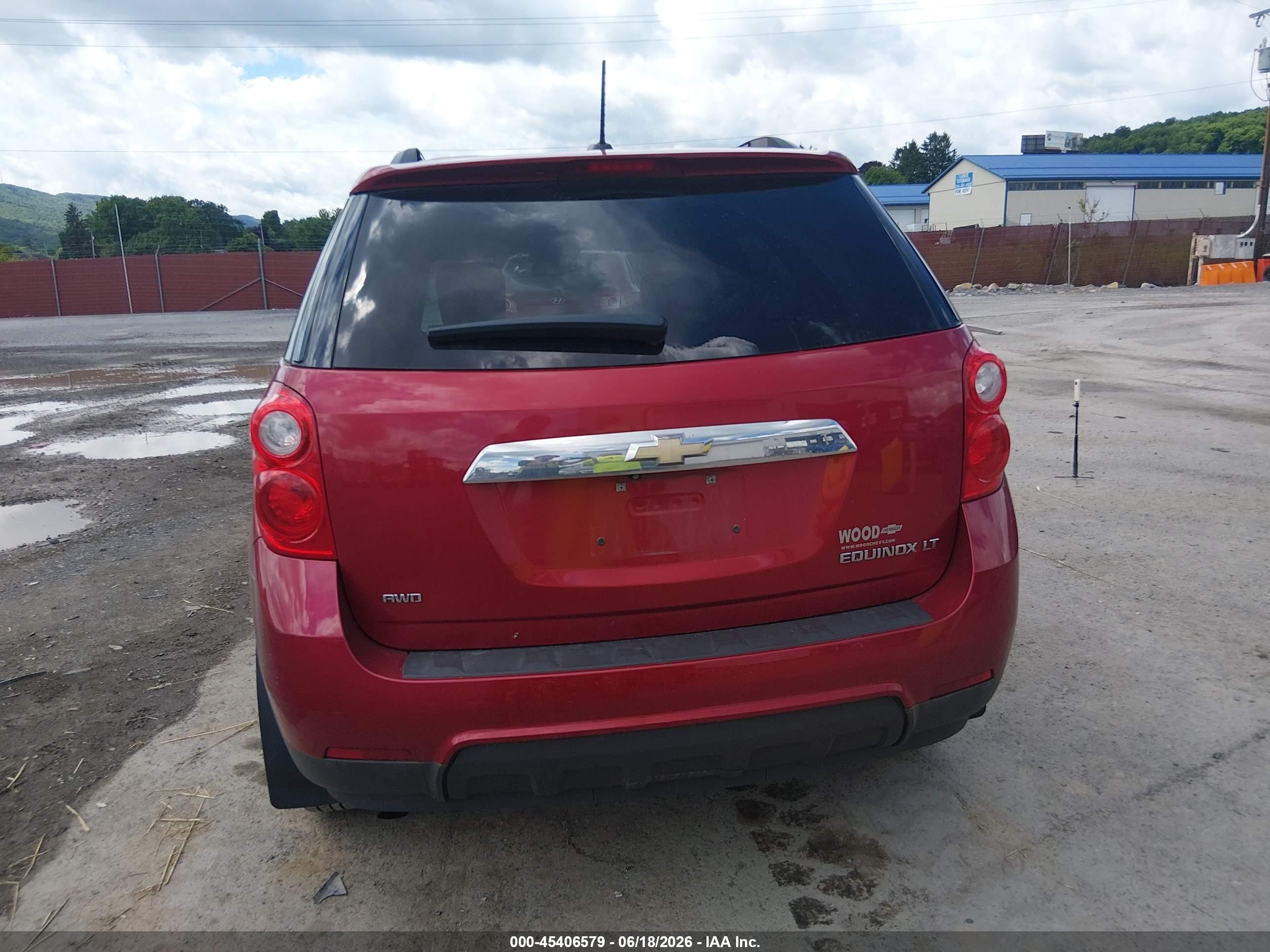 2015 Chevrolet Equinox 1lt Red vin: 2GNFLFEK0F6424767