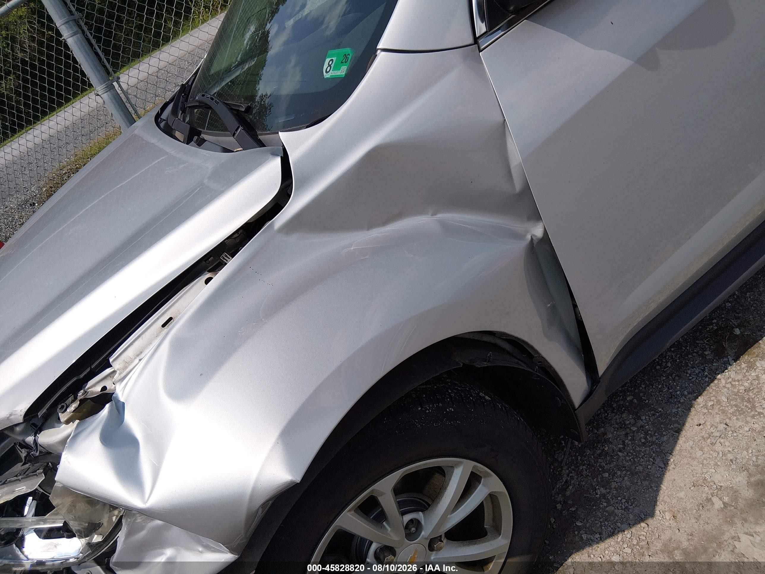 2017 Chevrolet Equinox Lt Серебряный vin: 2GNFLFEK0H6345716