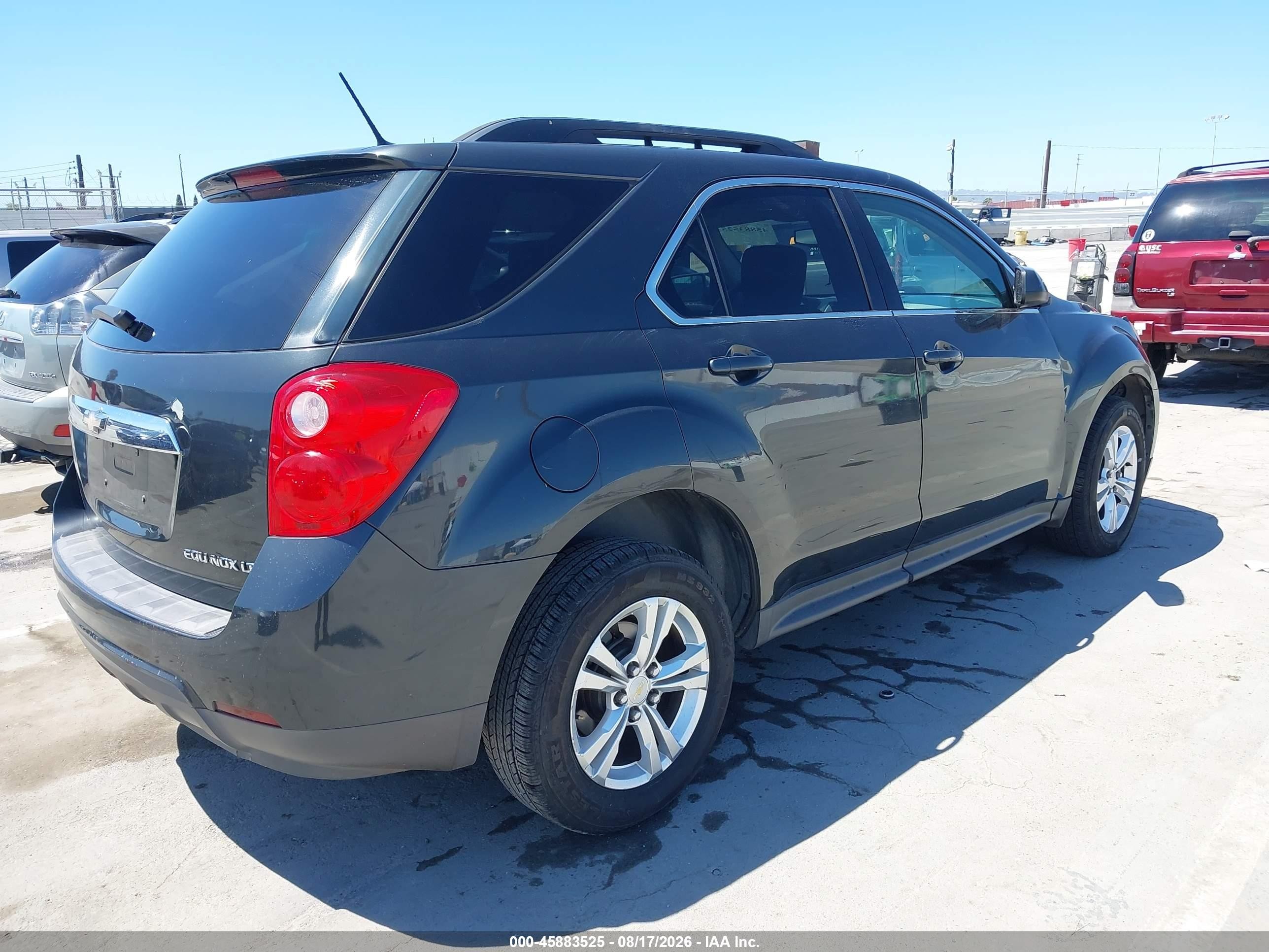 2014 Chevrolet Equinox Lt Серый vin: 2GNFLFEK1E6181436