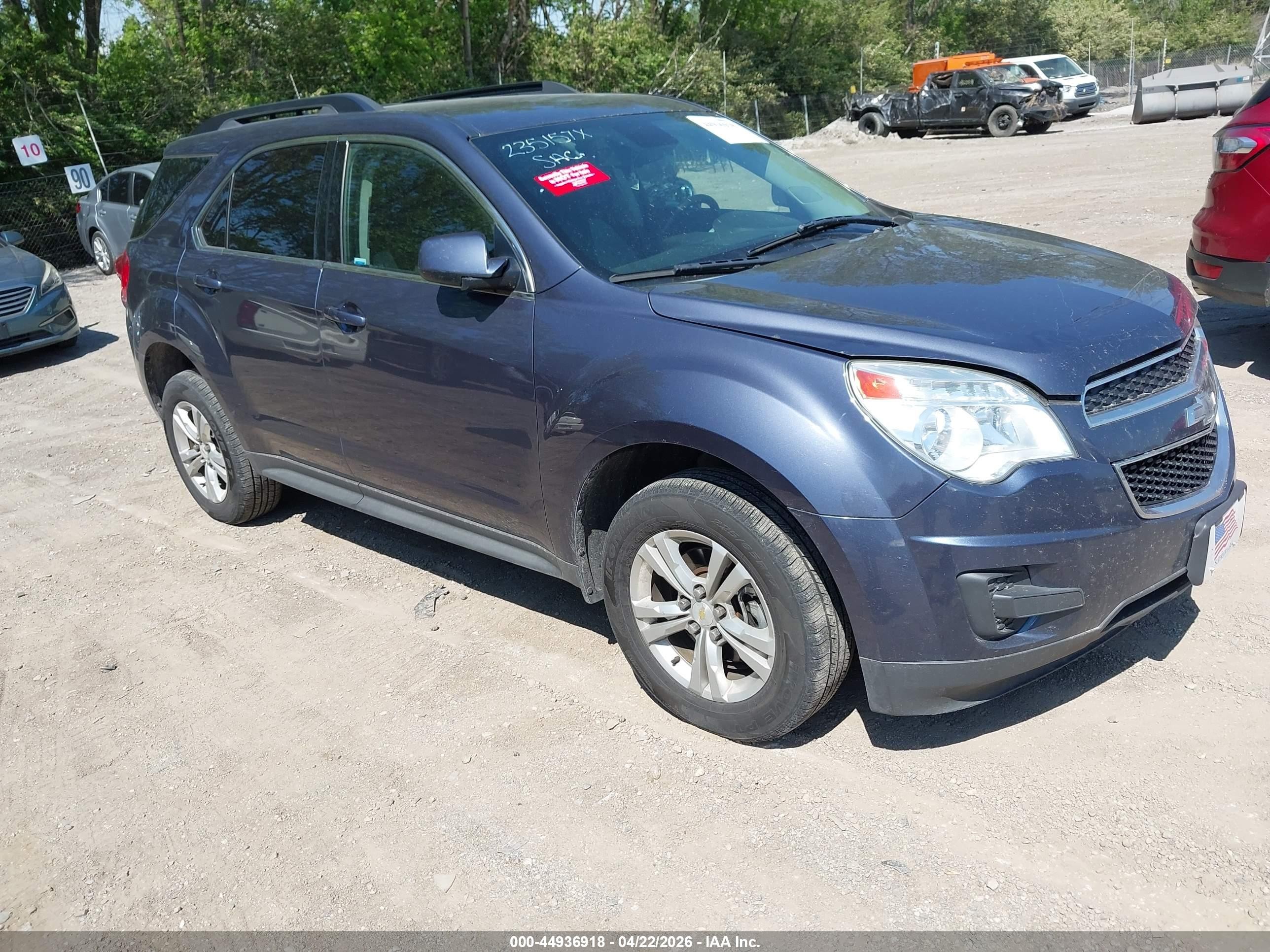 2014 Chevrolet Equinox 1lt Blue vin: 2GNFLFEK1E6304054