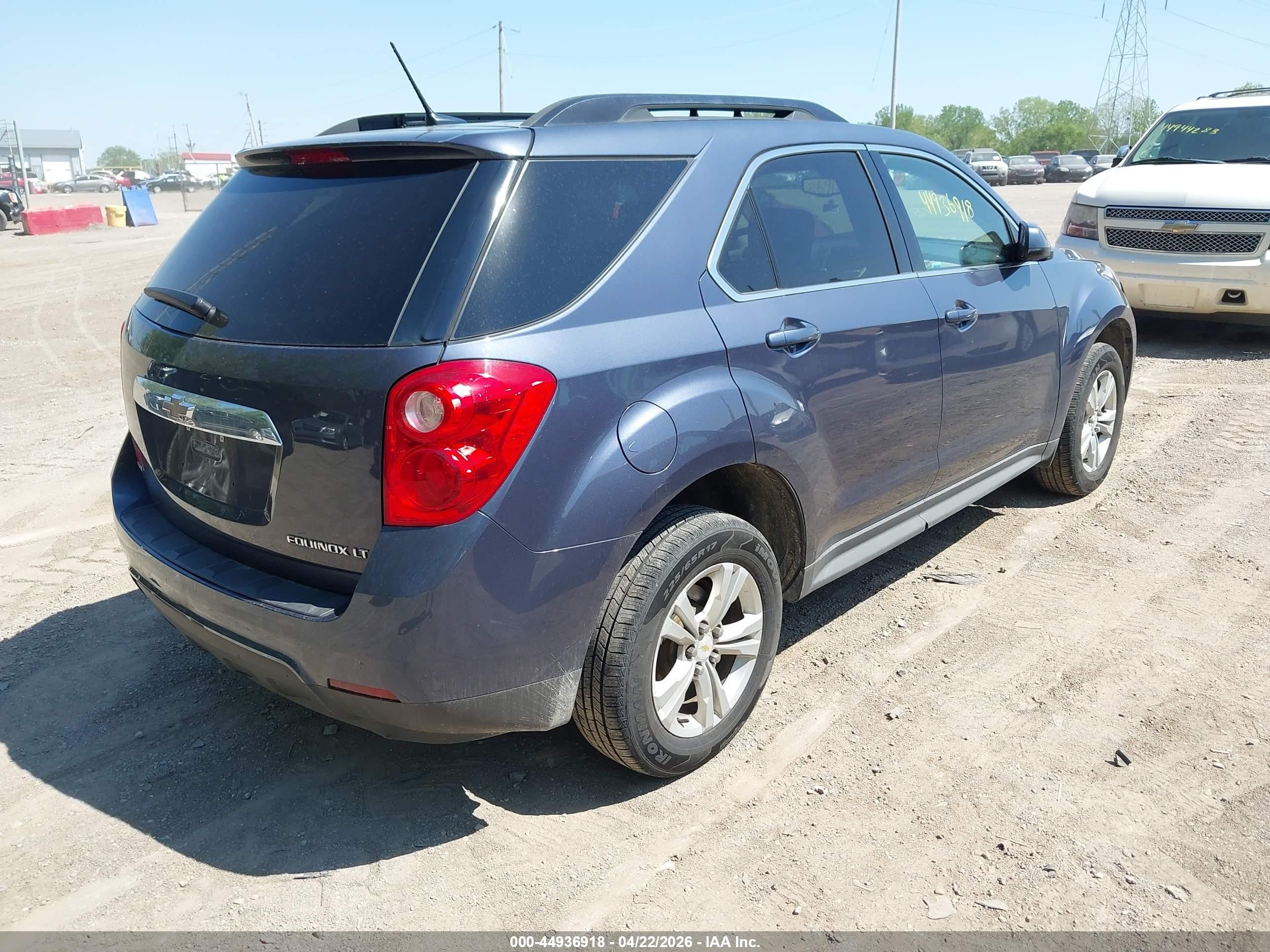 2014 Chevrolet Equinox 1lt Blue vin: 2GNFLFEK1E6304054