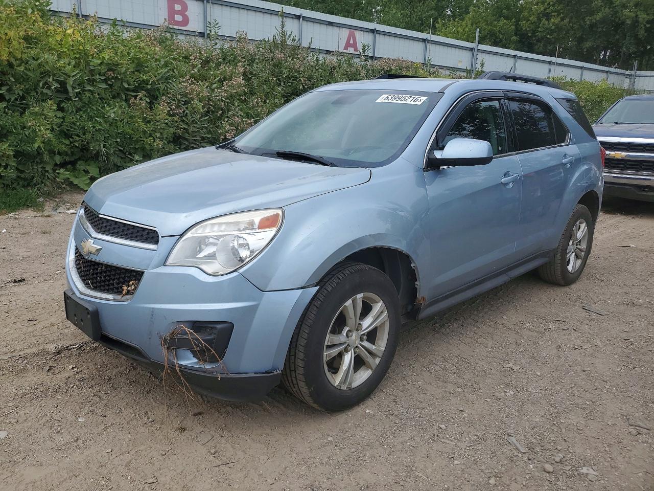 2015 Chevrolet Equinox Lt Синий vin: 2GNFLFEK1F6107340