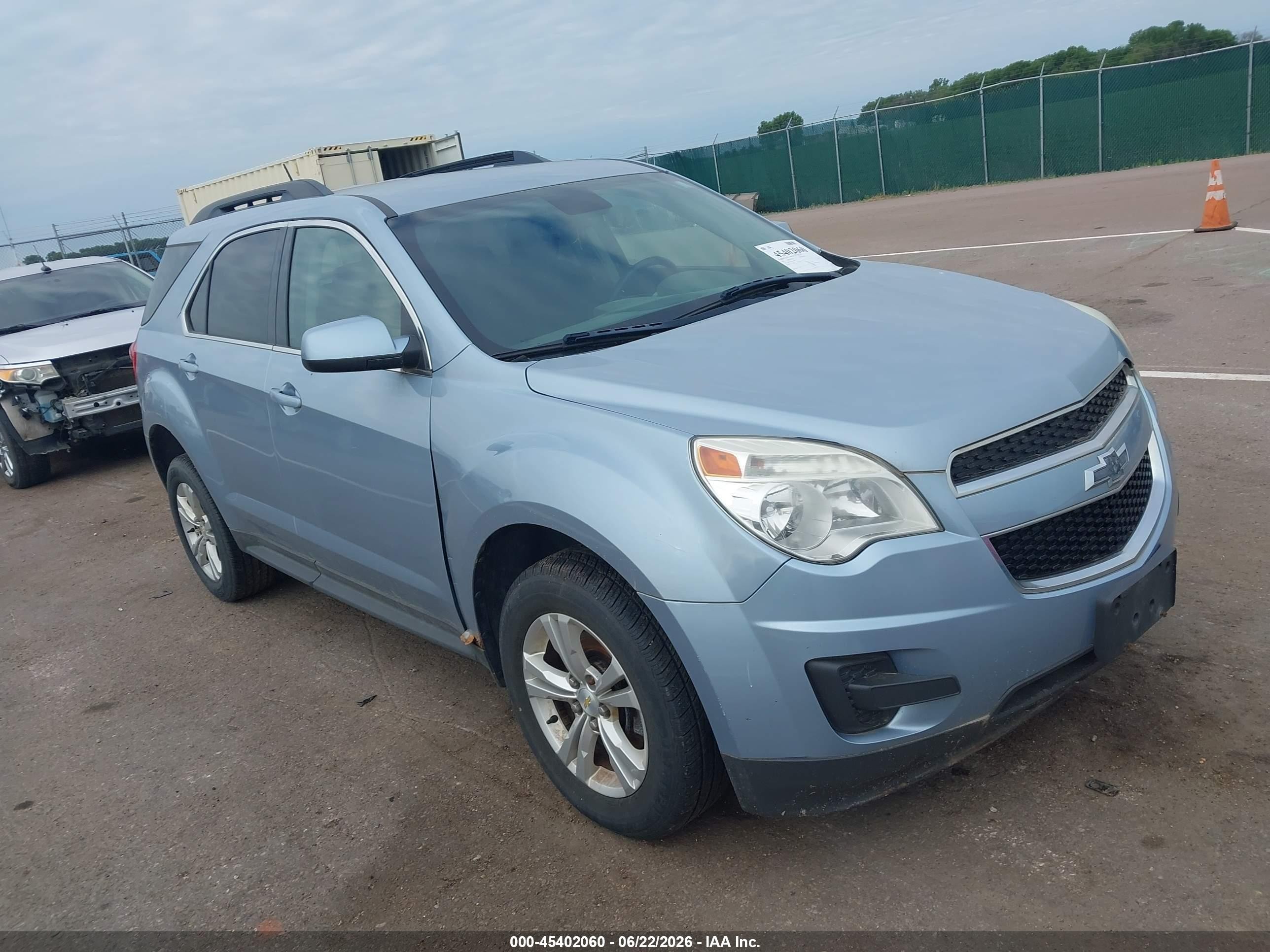 2015 Chevrolet Equinox 1lt Light Blue vin: 2GNFLFEK1F6109623