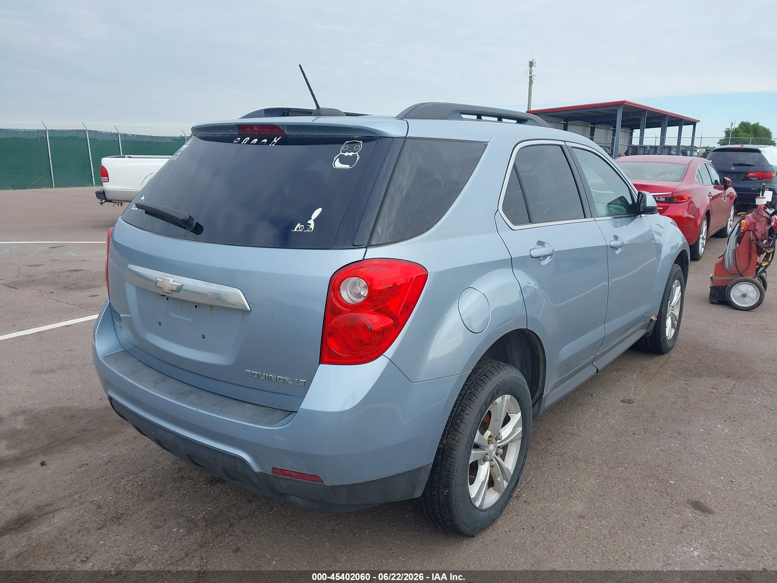 2015 Chevrolet Equinox 1lt Light Blue vin: 2GNFLFEK1F6109623