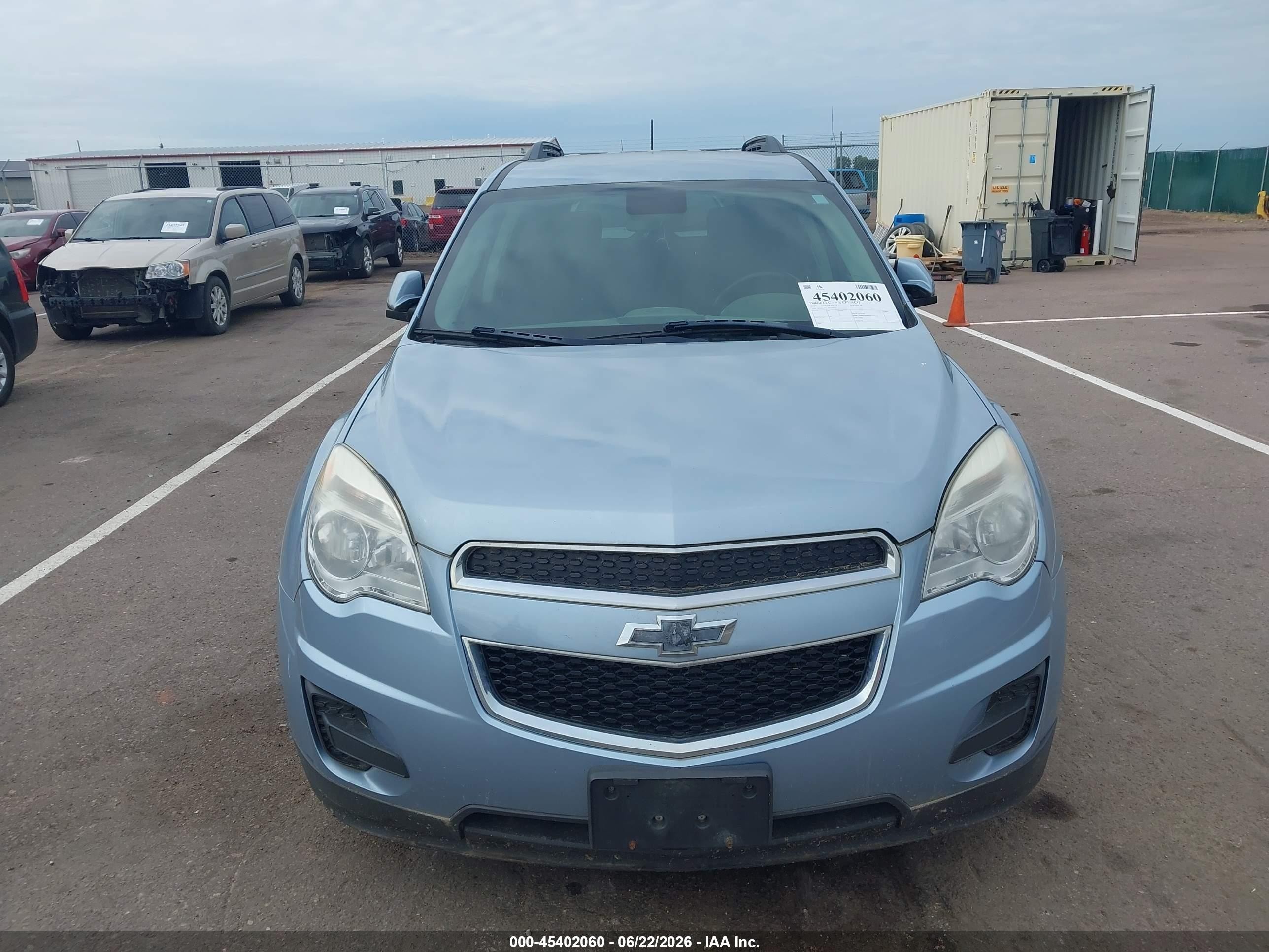 2015 Chevrolet Equinox 1lt Light Blue vin: 2GNFLFEK1F6109623