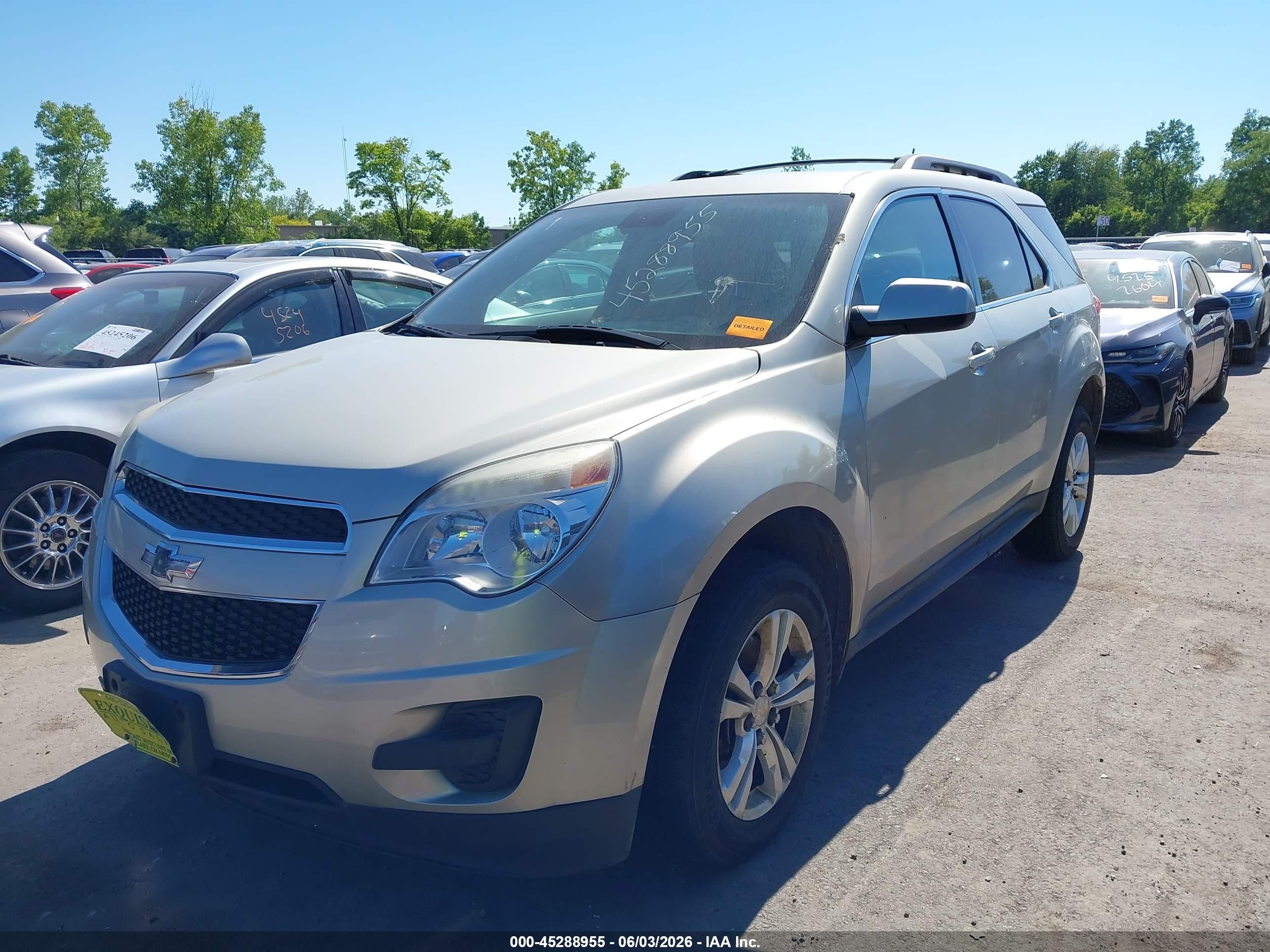 2015 Chevrolet Equinox 1lt Золотой vin: 2GNFLFEK1F6126423