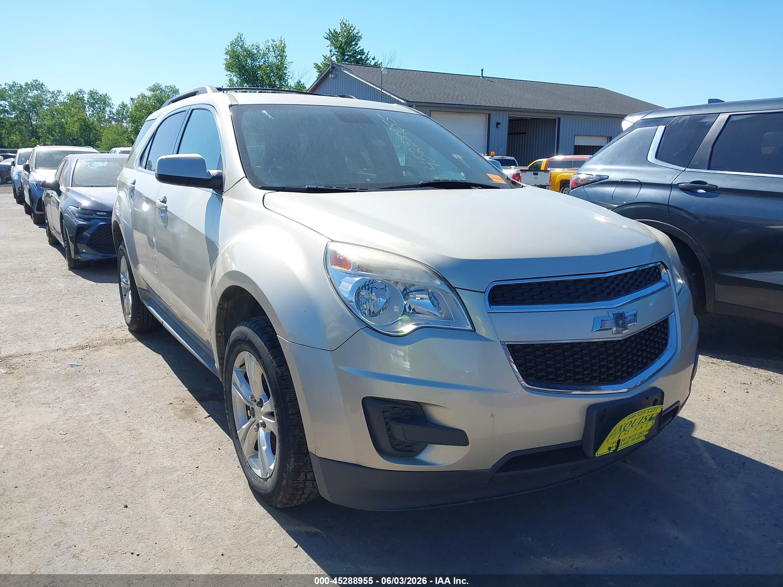 2015 Chevrolet Equinox 1lt Золотой vin: 2GNFLFEK1F6126423