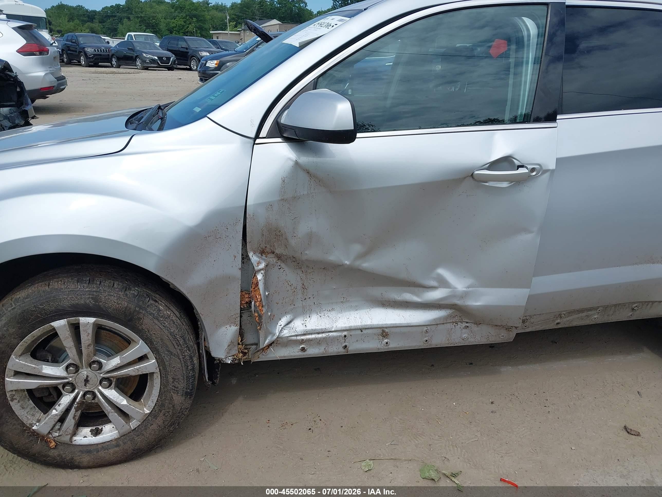 2015 Chevrolet Equinox Lt Silver vin: 2GNFLFEK1F6185262