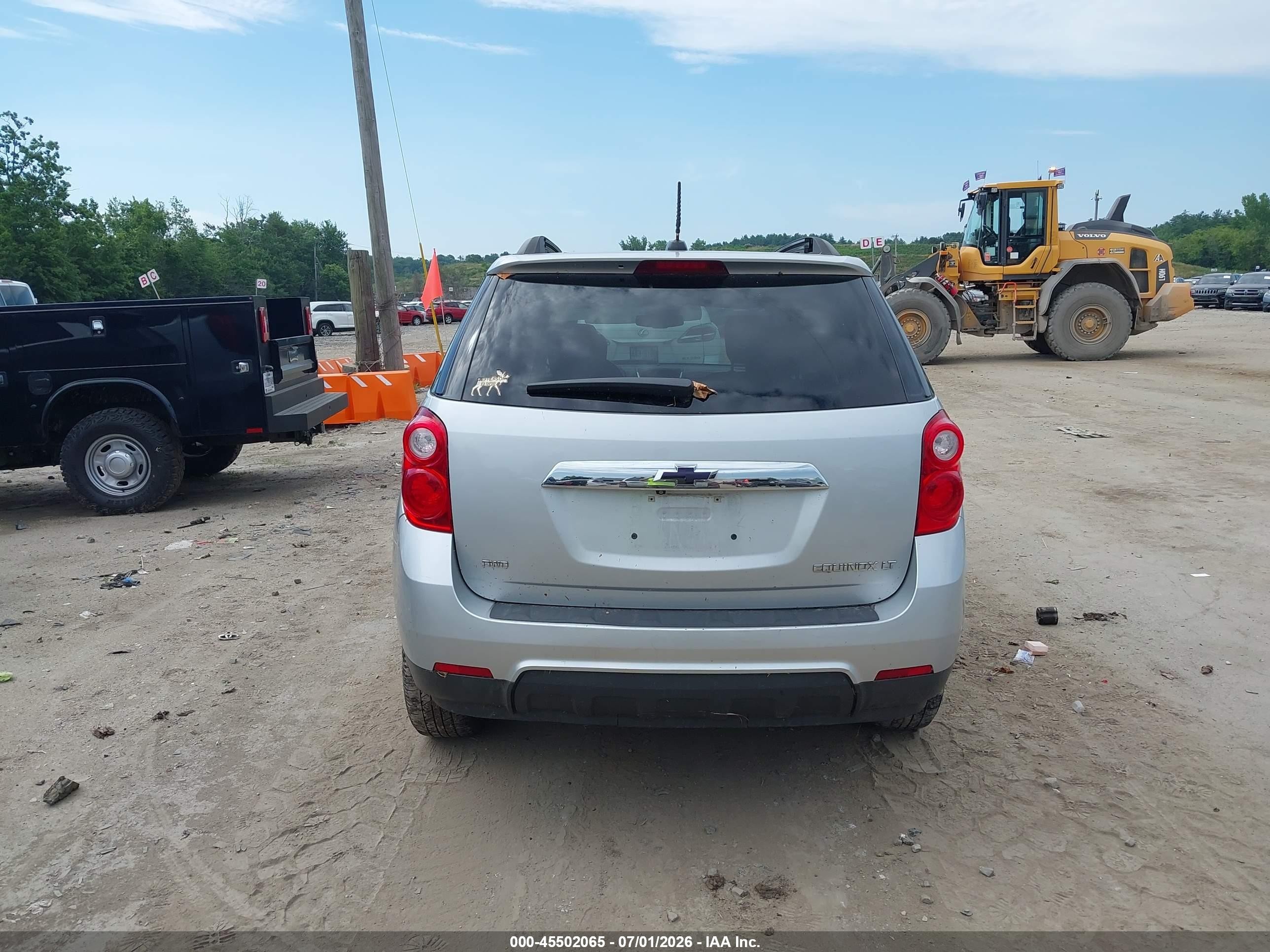 2015 Chevrolet Equinox Lt Silver vin: 2GNFLFEK1F6185262