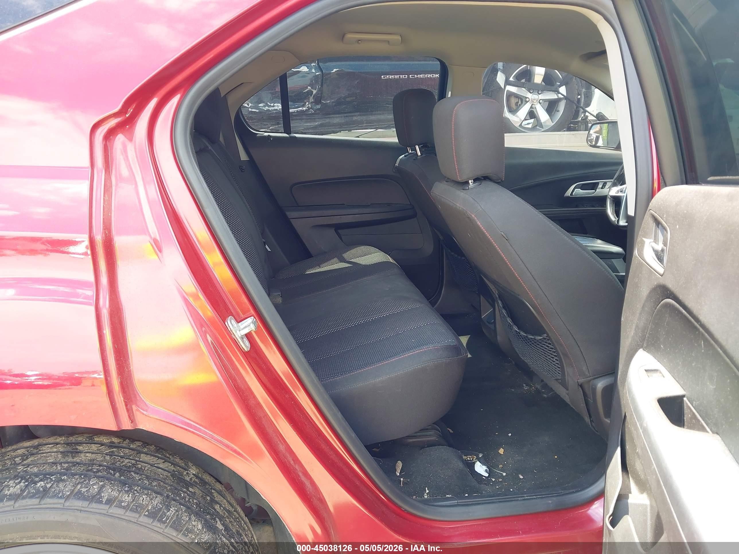2015 Chevrolet Equinox 1lt Red vin: 2GNFLFEK1F6241314