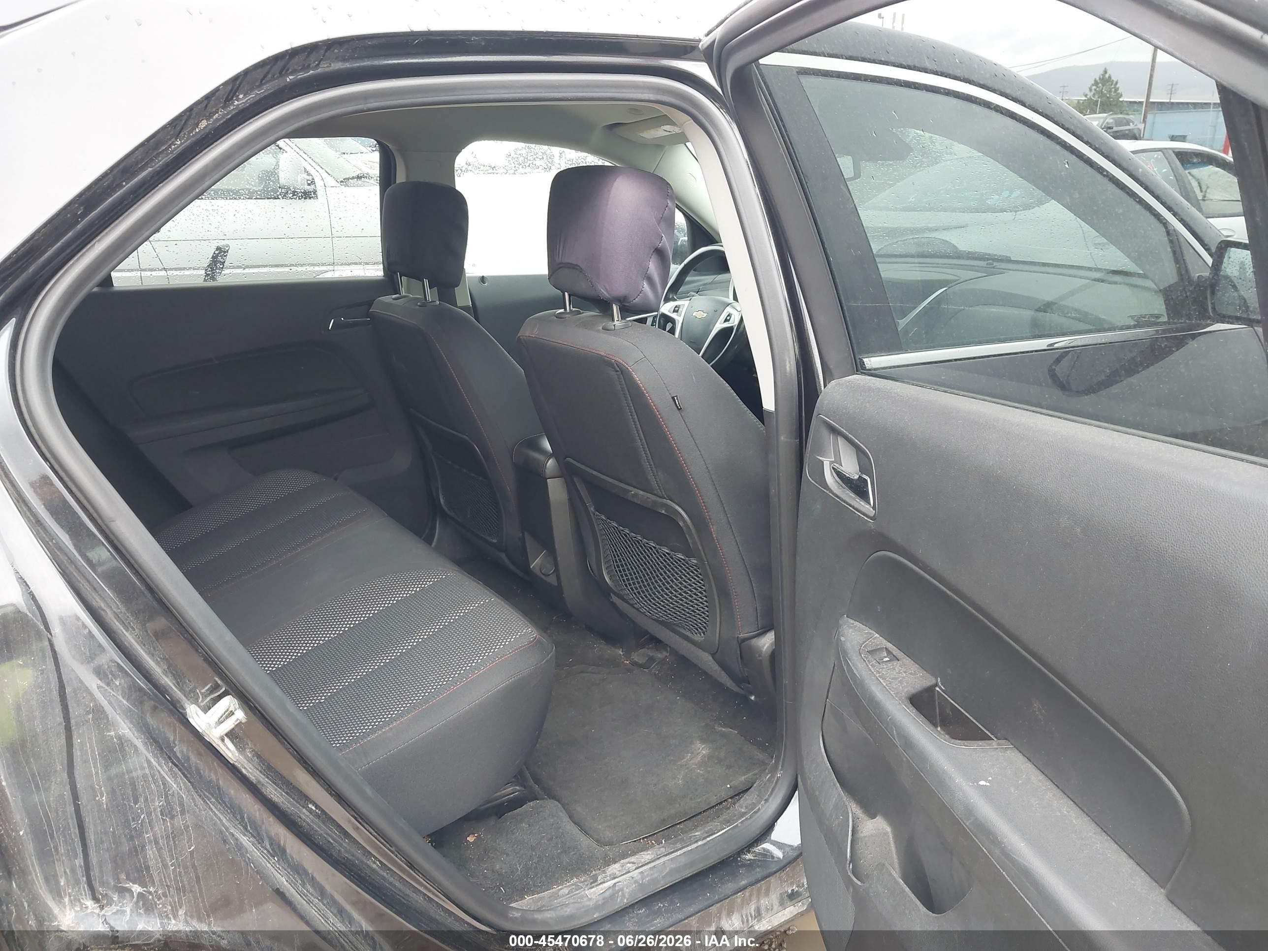 2015 Chevrolet Equinox 1lt Black vin: 2GNFLFEK1F6262695