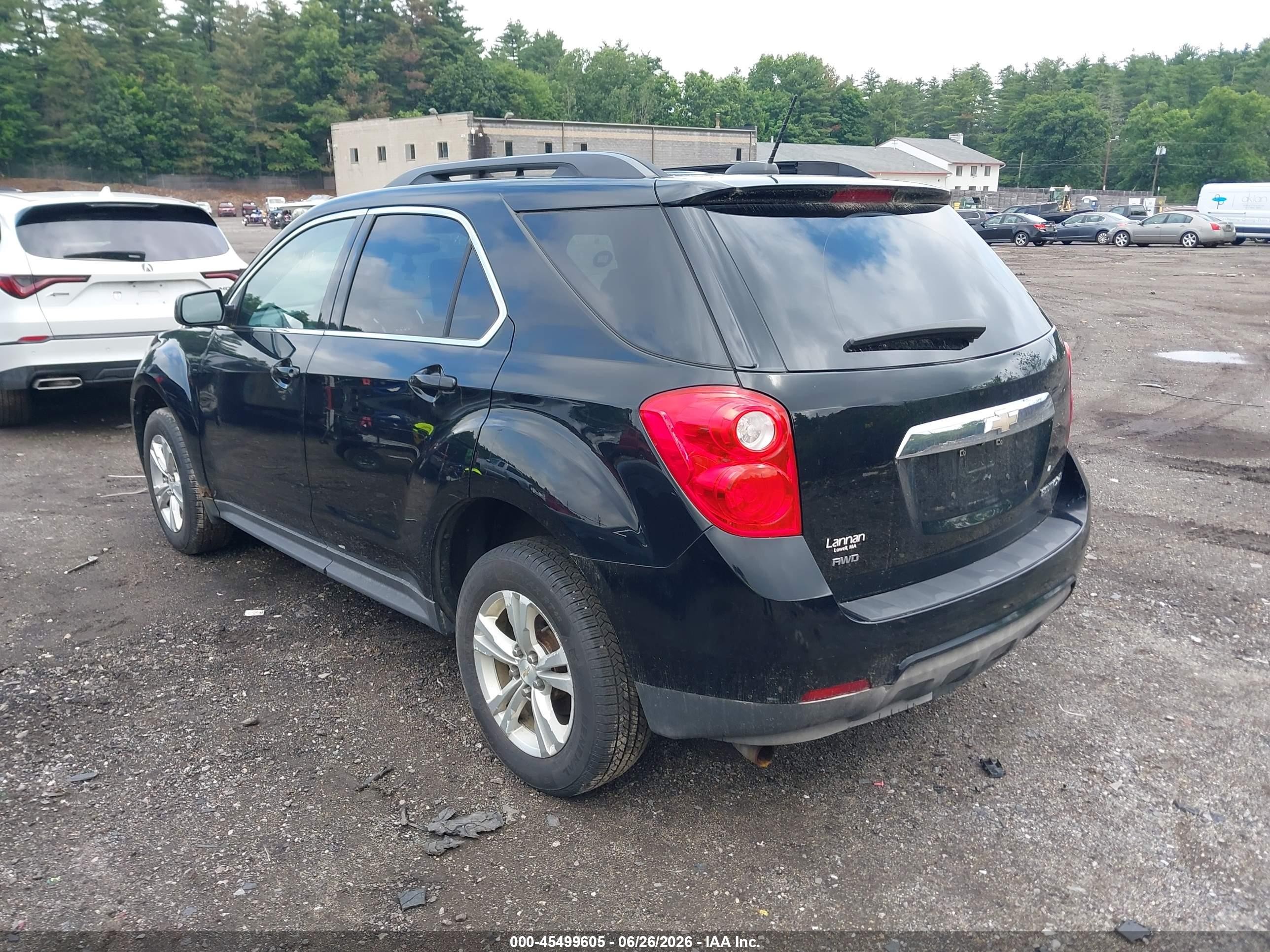 2015 Chevrolet Equinox 1lt Black vin: 2GNFLFEK1F6324435