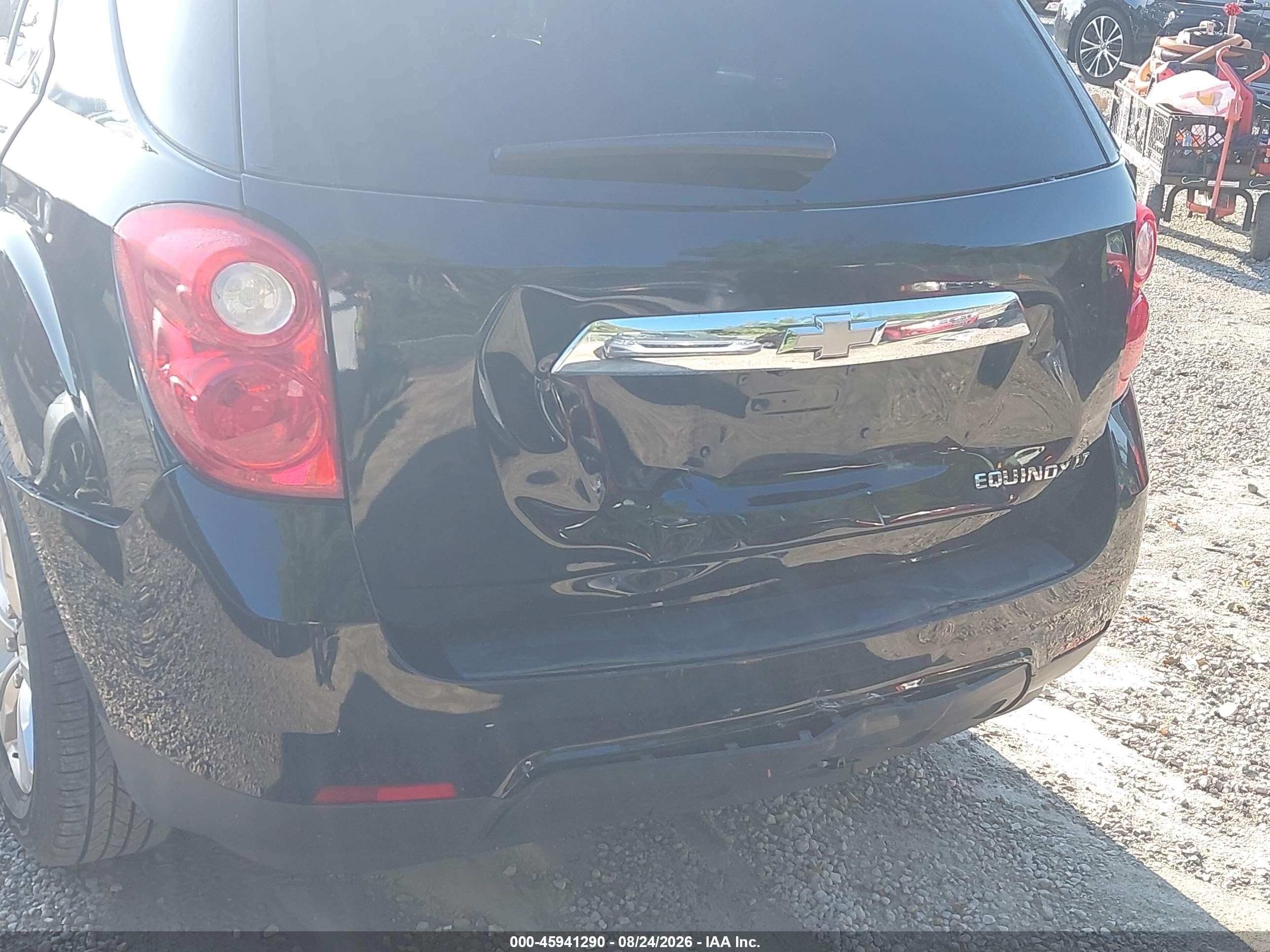 2015 Chevrolet Equinox Lt Черный vin: 2GNFLFEK1F6340134
