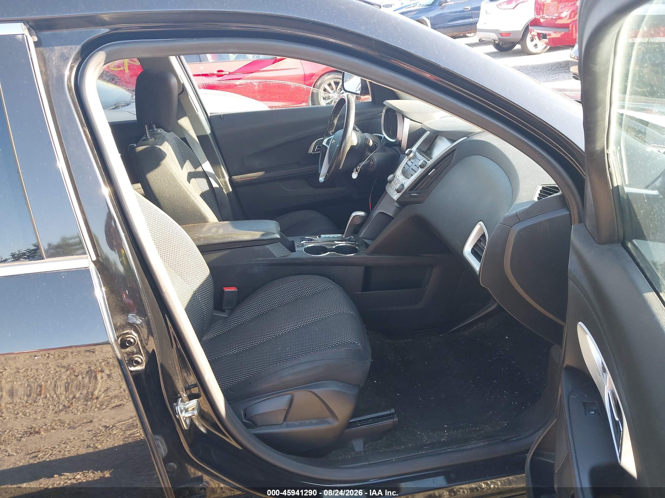 2015 Chevrolet Equinox Lt Черный vin: 2GNFLFEK1F6340134