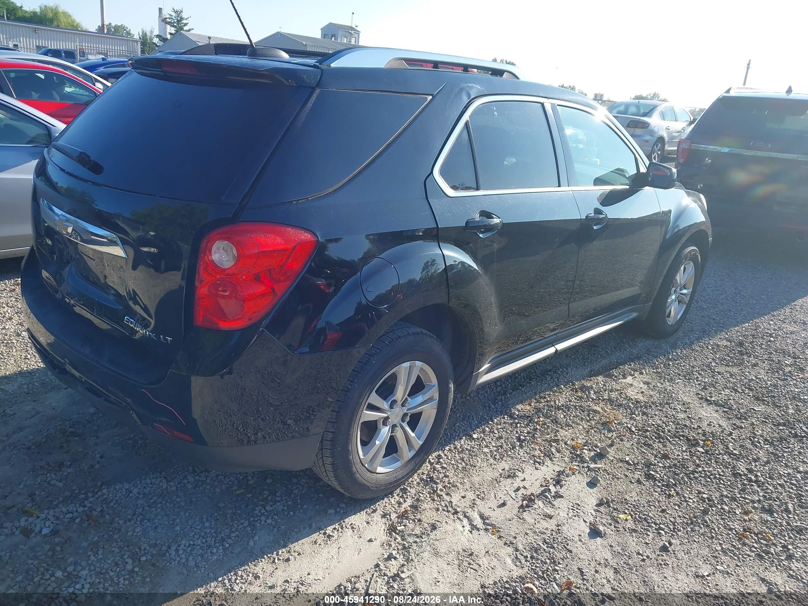 2015 Chevrolet Equinox Lt Черный vin: 2GNFLFEK1F6340134