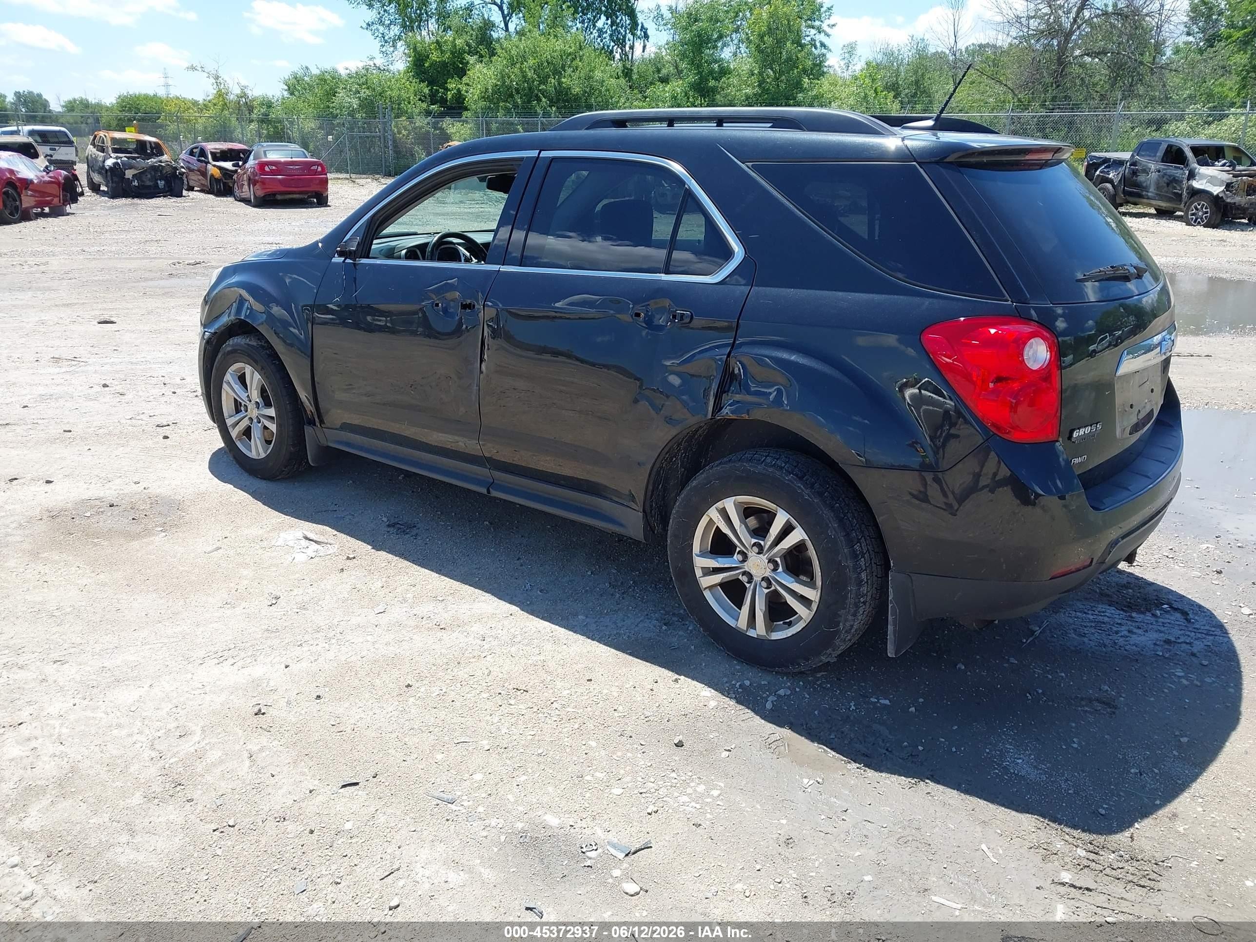2014 Chevrolet Equinox Lt Черный vin: 2GNFLFEK2E6221622