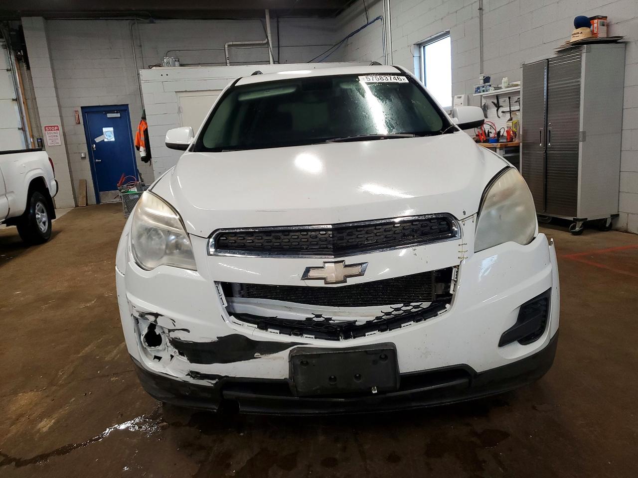 2014 Chevrolet Equinox Lt White vin: 2GNFLFEK2E6272800
