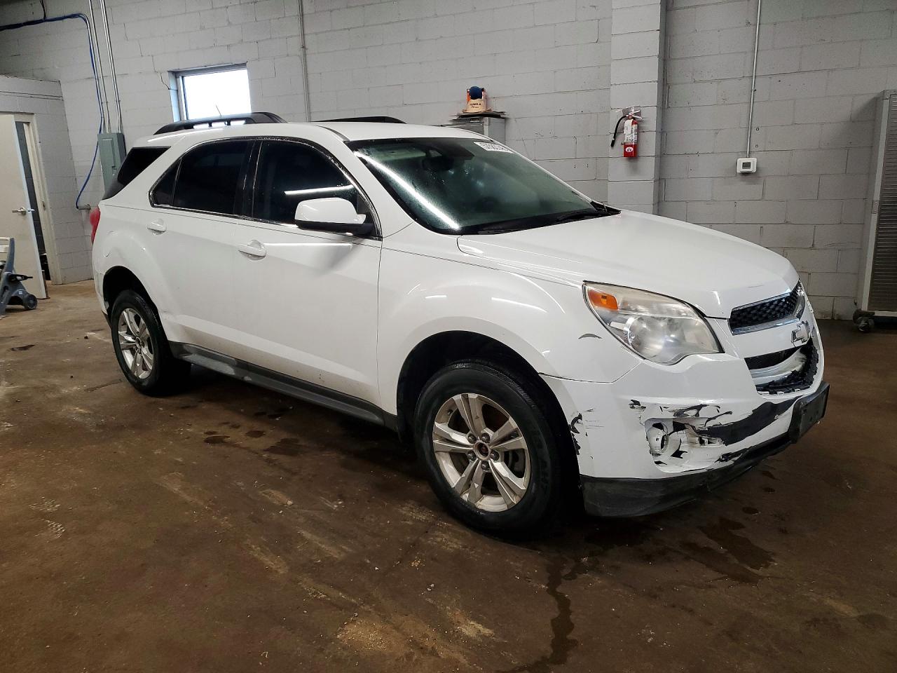 2014 Chevrolet Equinox Lt White vin: 2GNFLFEK2E6272800