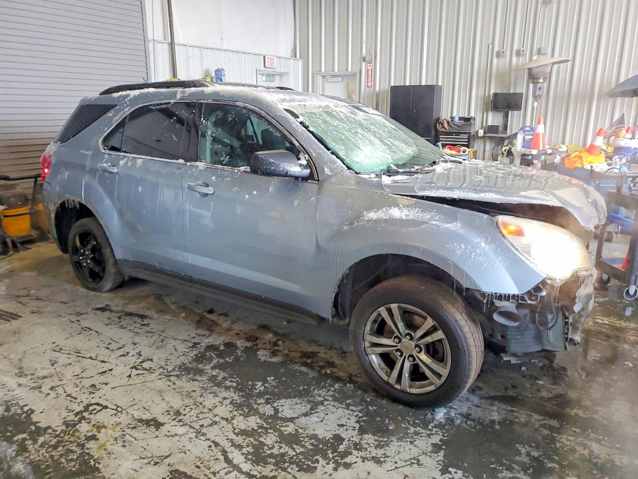 2014 Chevrolet Equinox Lt Silver vin: 2GNFLFEK2E6348953