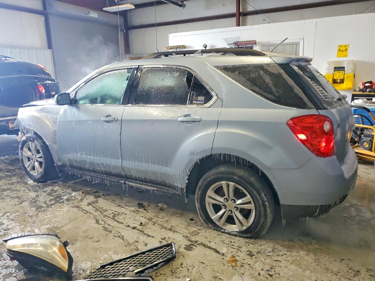 2014 Chevrolet Equinox Lt Silver vin: 2GNFLFEK2E6348953
