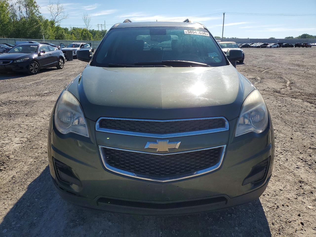 2015 Chevrolet Equinox Lt Green vin: 2GNFLFEK2F6164145