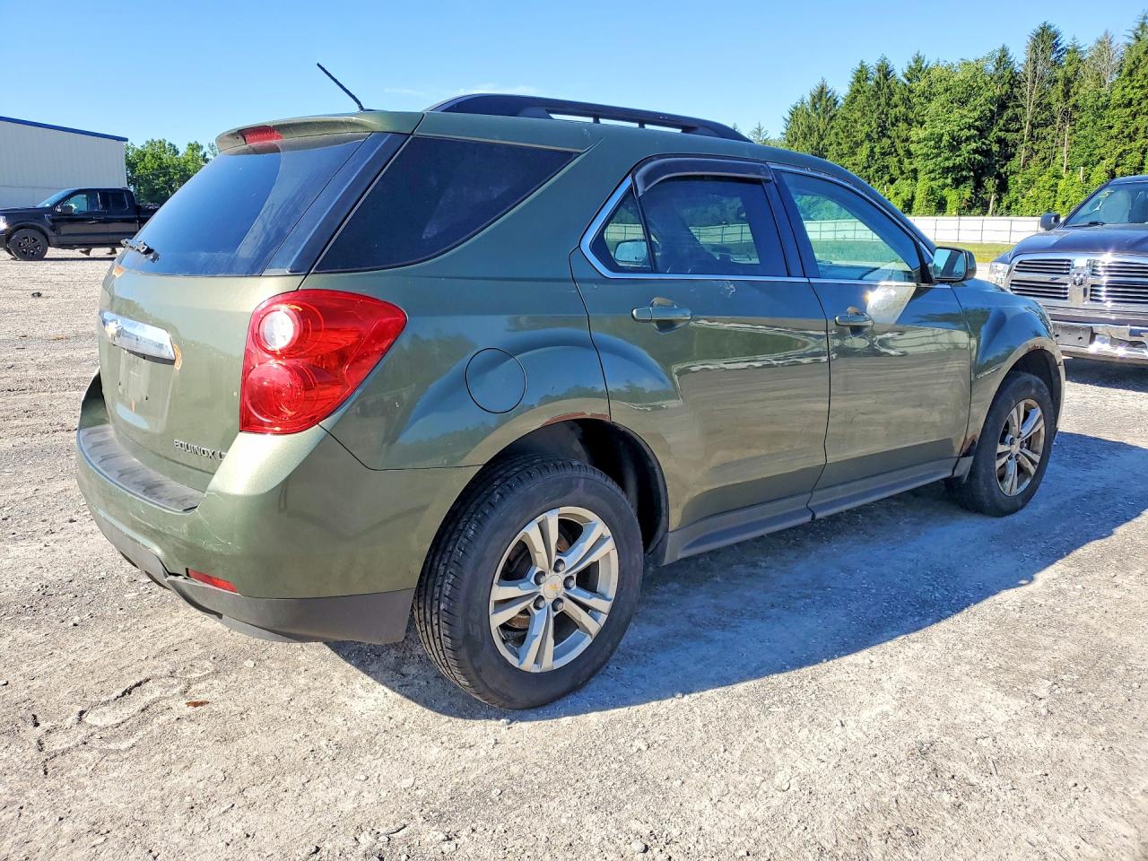 2015 Chevrolet Equinox Lt Green vin: 2GNFLFEK2F6164145