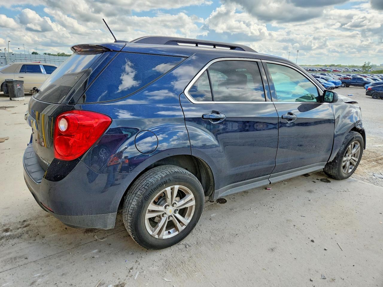 2015 Chevrolet Equinox Lt Синий vin: 2GNFLFEK2F6182029