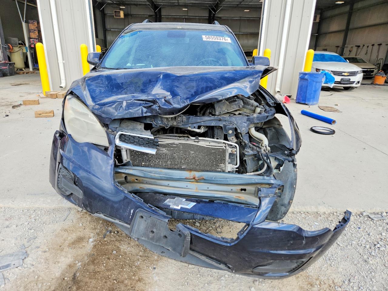 2015 Chevrolet Equinox Lt Синий vin: 2GNFLFEK2F6182029