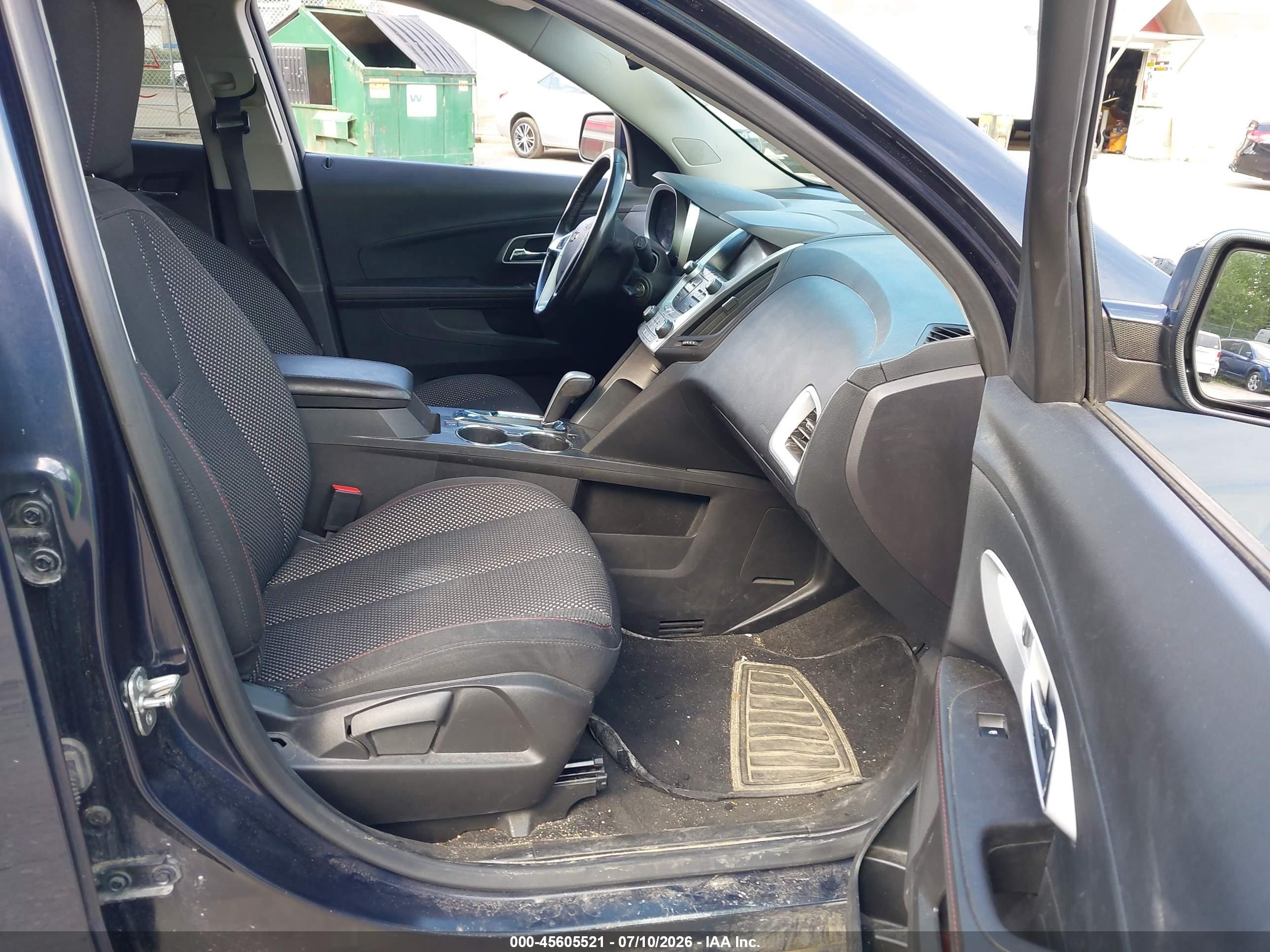 2015 Chevrolet Equinox Lt Blue vin: 2GNFLFEK2F6184640