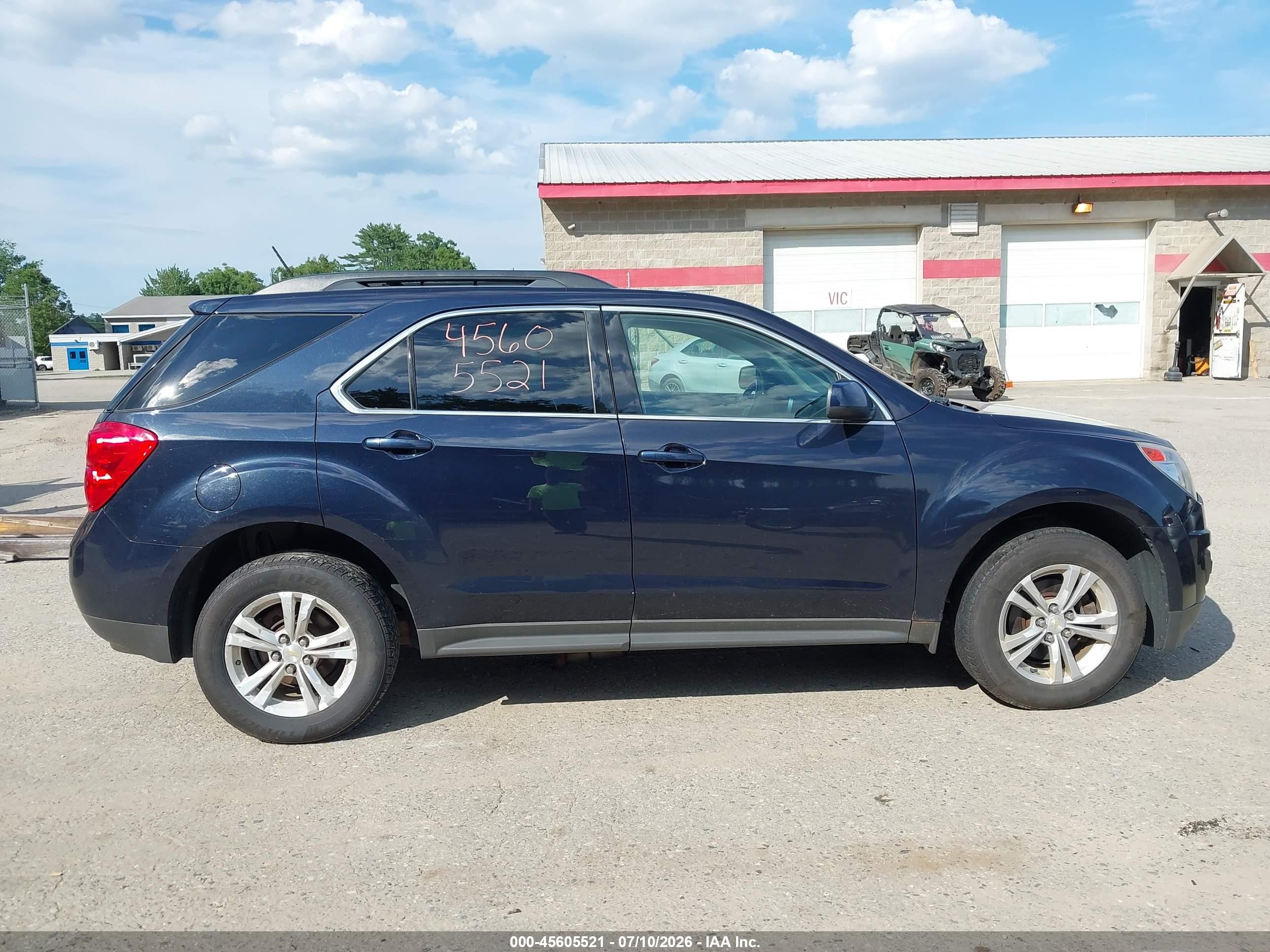 2015 Chevrolet Equinox Lt Blue vin: 2GNFLFEK2F6184640