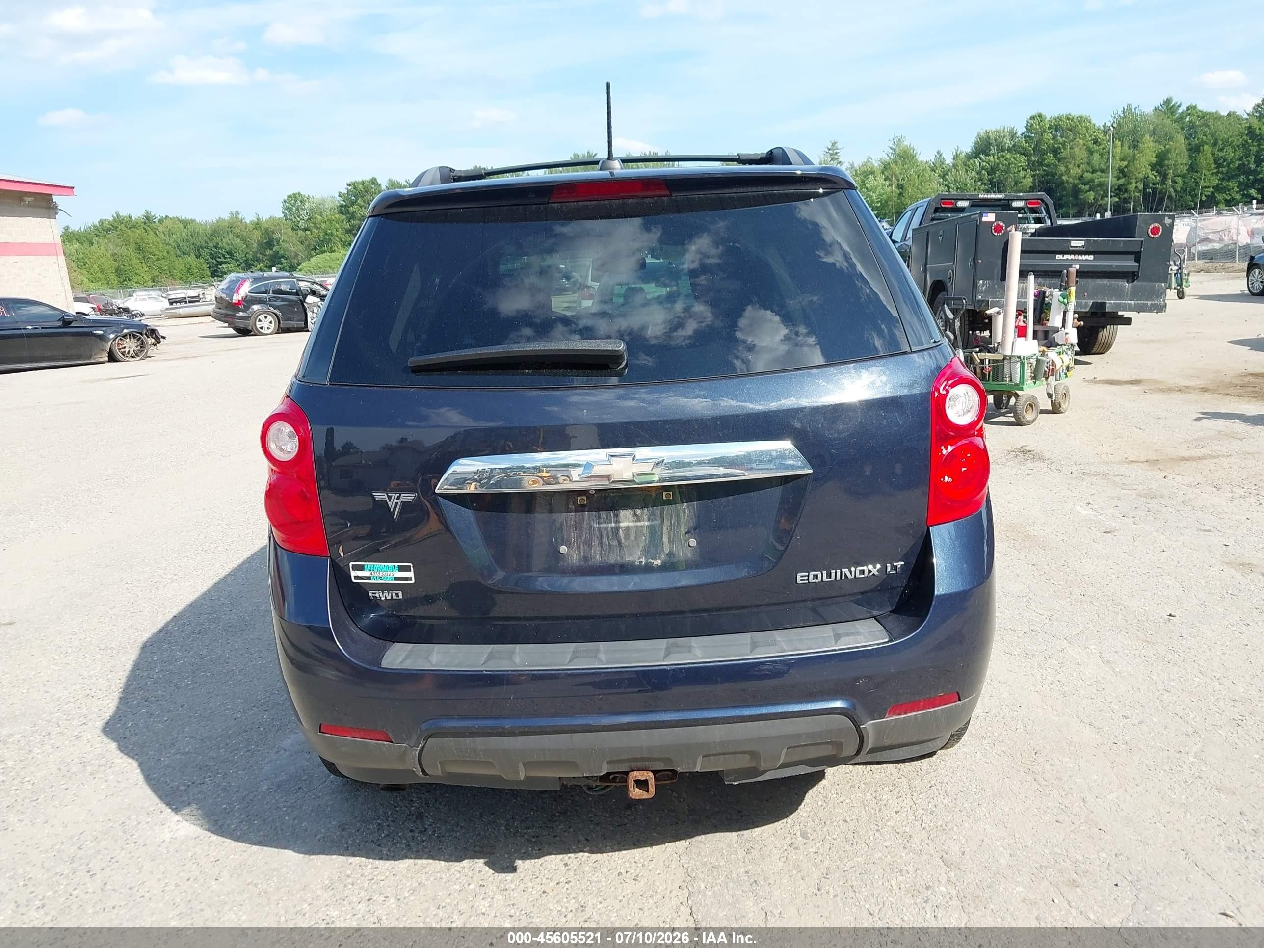2015 Chevrolet Equinox Lt Blue vin: 2GNFLFEK2F6184640