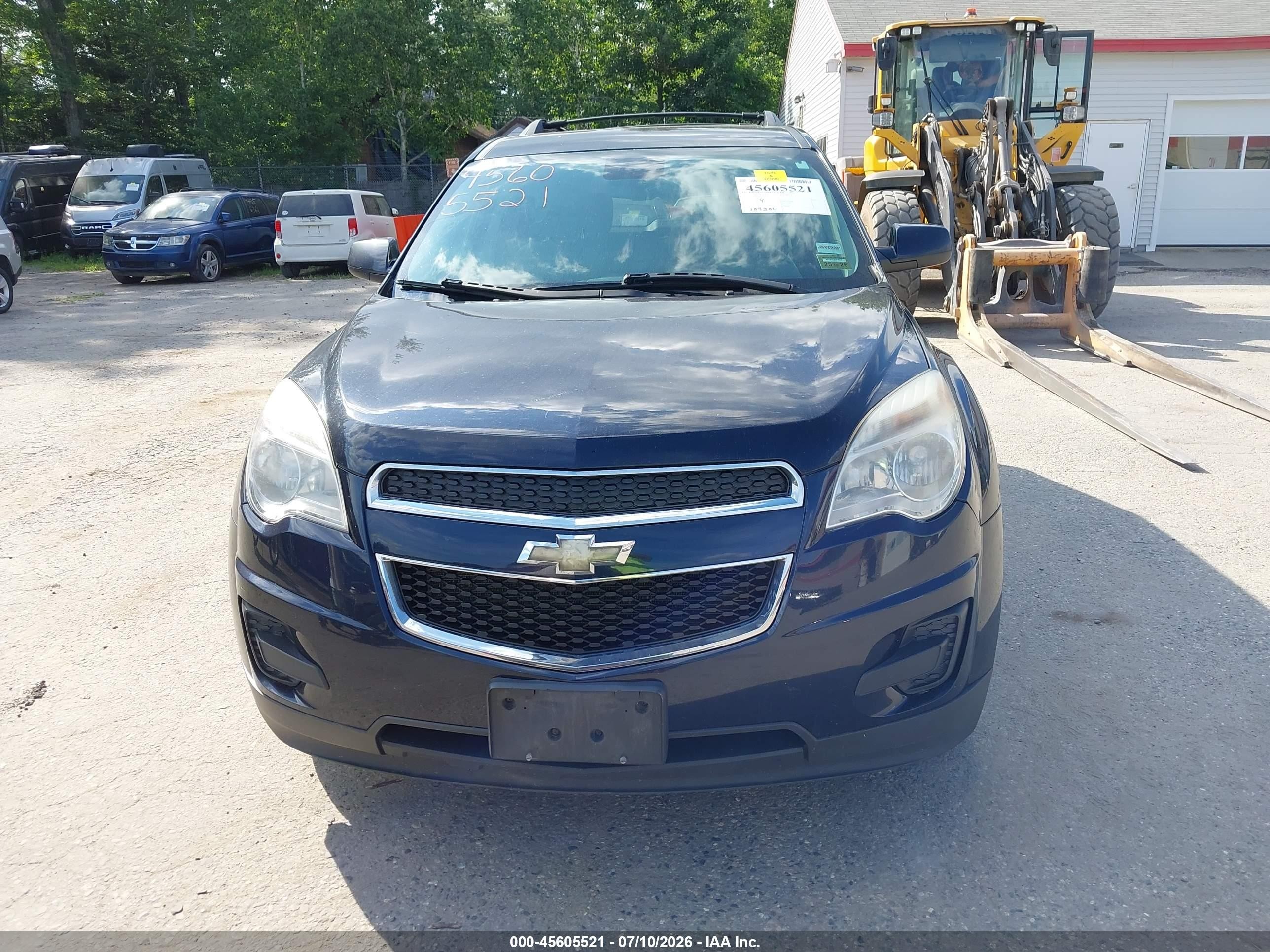 2015 Chevrolet Equinox Lt Blue vin: 2GNFLFEK2F6184640