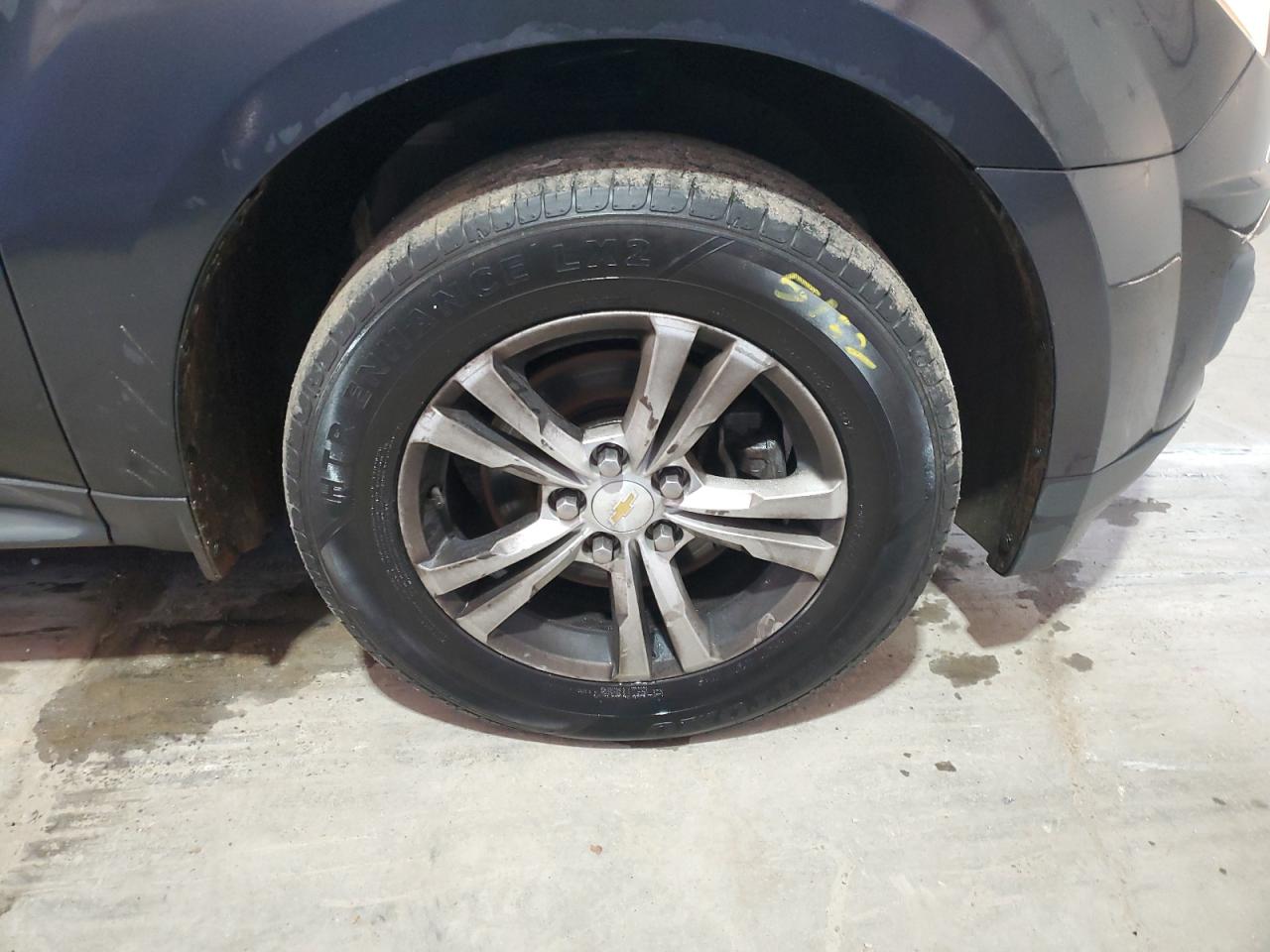 2015 Chevrolet Equinox Lt Серый vin: 2GNFLFEK2F6344869 Damage: Right Front Wheel, Curb Rash, > 12 Inches