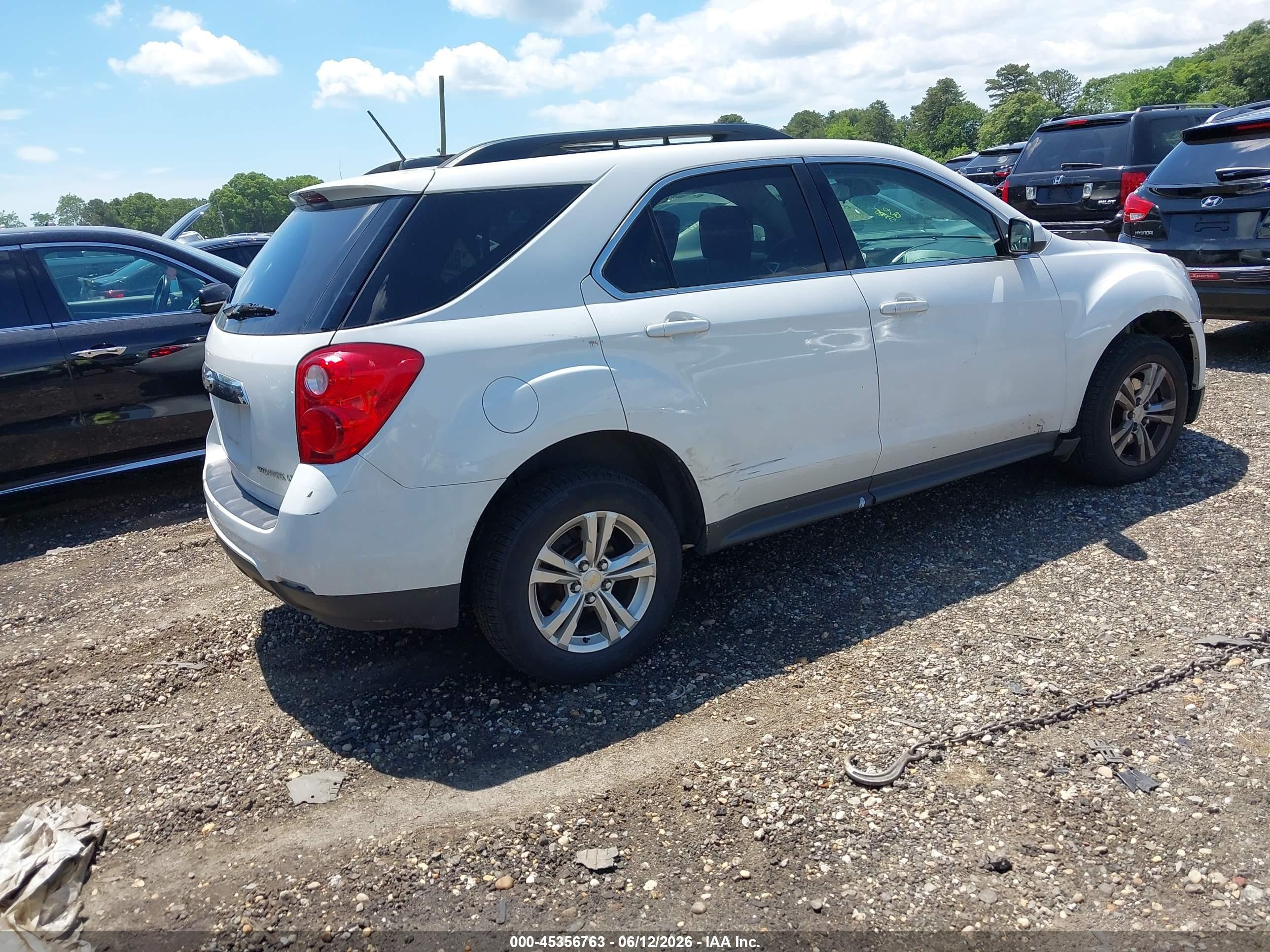 2015 Chevrolet Equinox 1lt Белый vin: 2GNFLFEK2F6416931